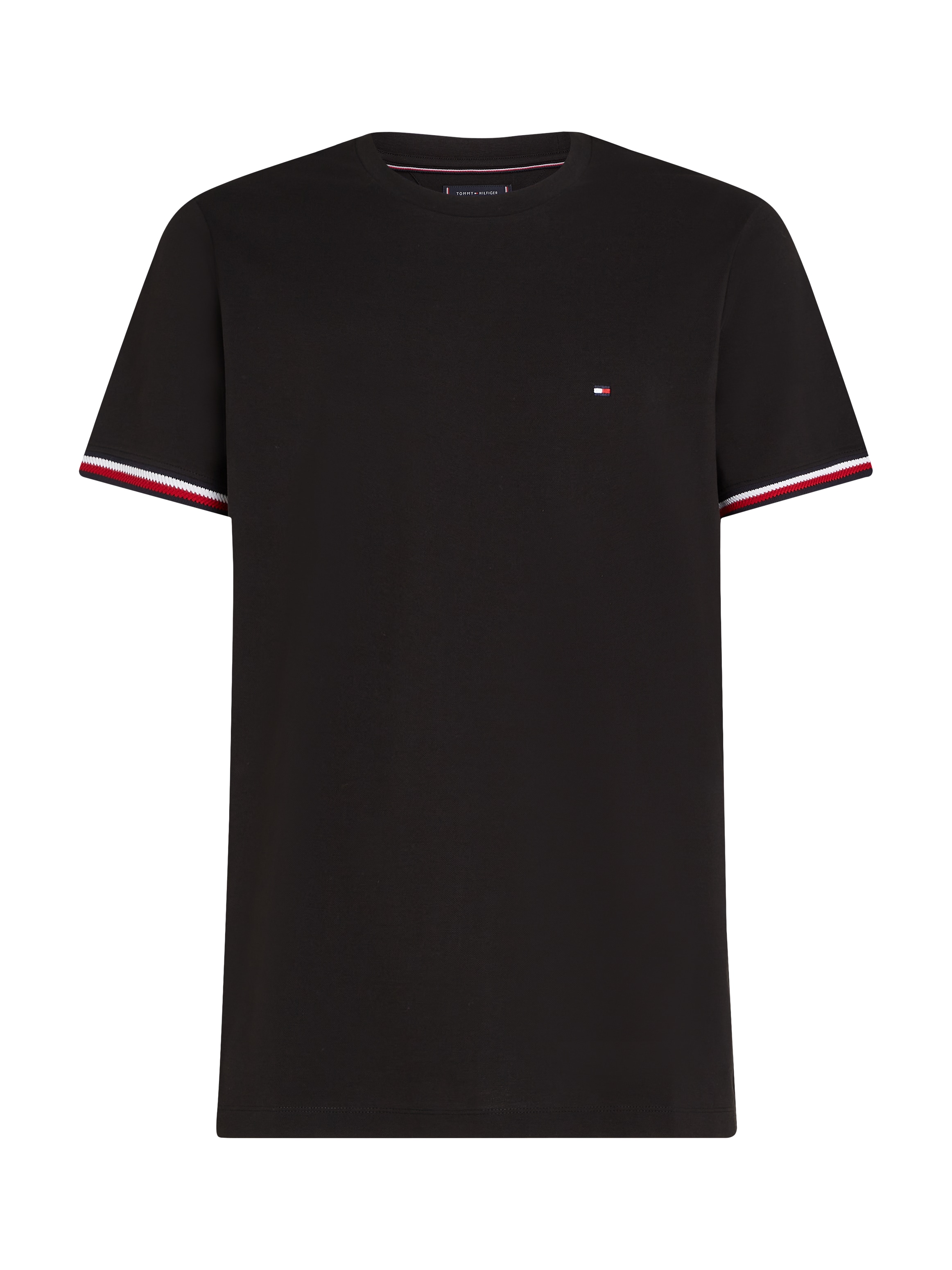 Tommy Hilfiger T-Shirt »GLOBAL STRIPE CUFF TEE«