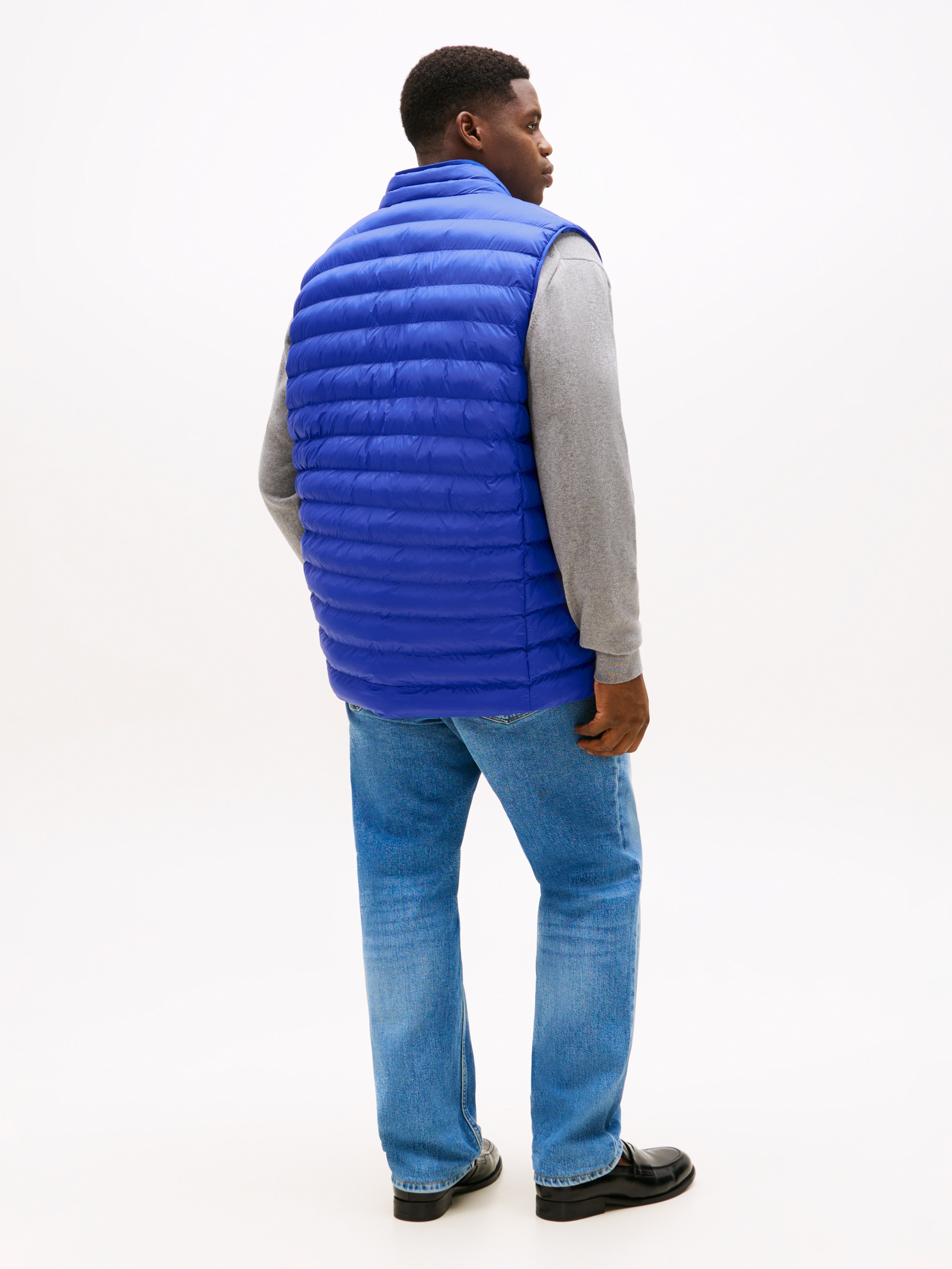 Tommy Hilfiger Big & Tall Steppweste »BT-PACKABLE RECYCLED VEST-B«, in Großen Größen, Logostickerei