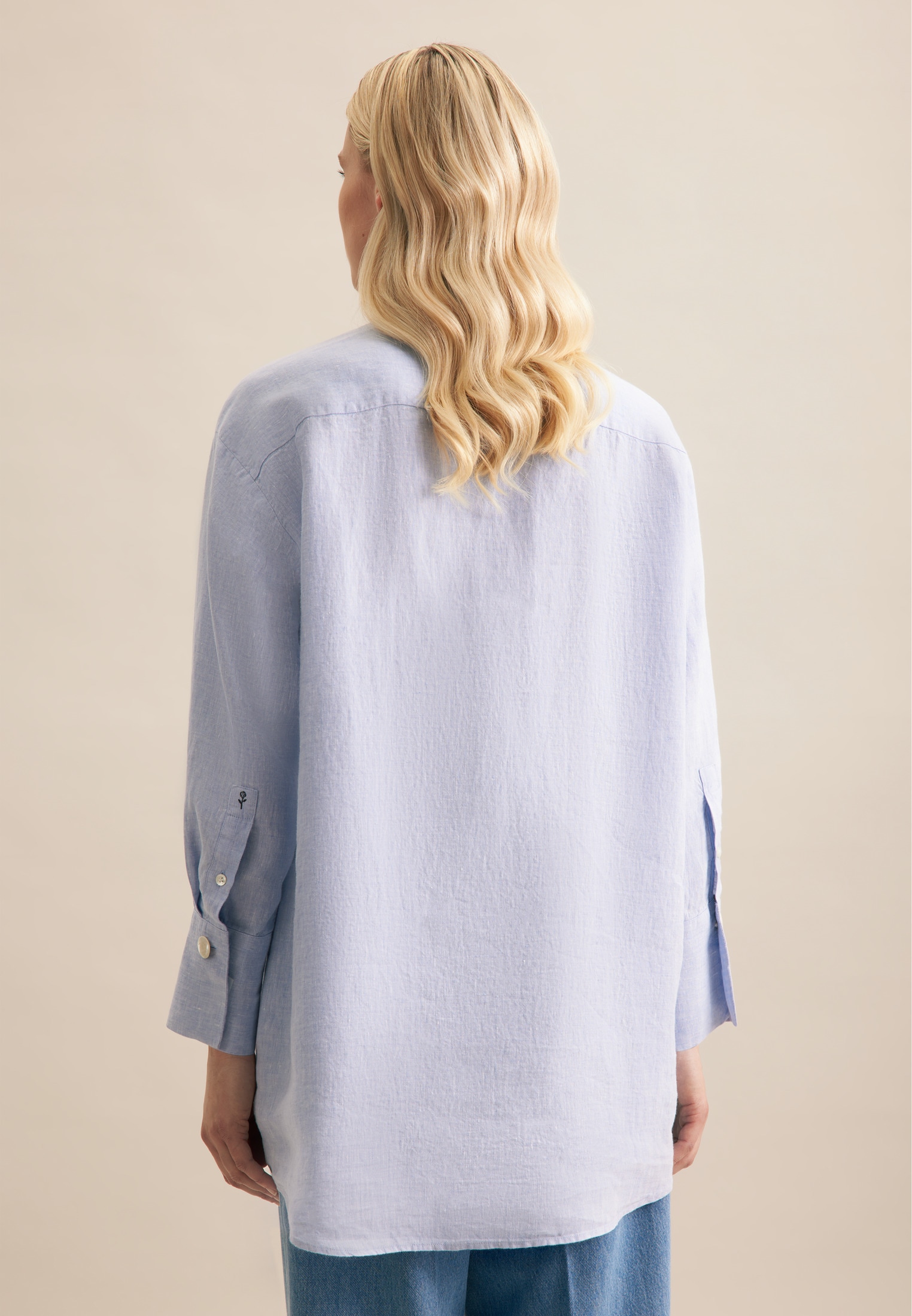 seidensticker Hemdbluse »Schwarze Rose« 1/1 Uni