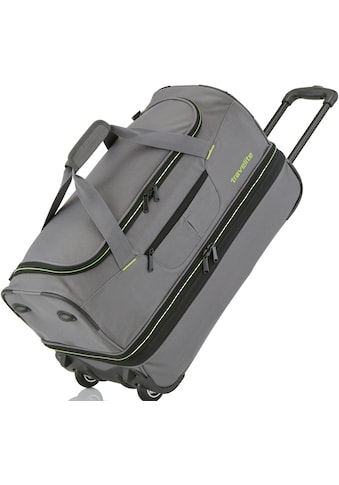 travelite Reisetasche »Basics, 70 cm, grau/grün«, mit Trolleyfunktion und... kaufen
