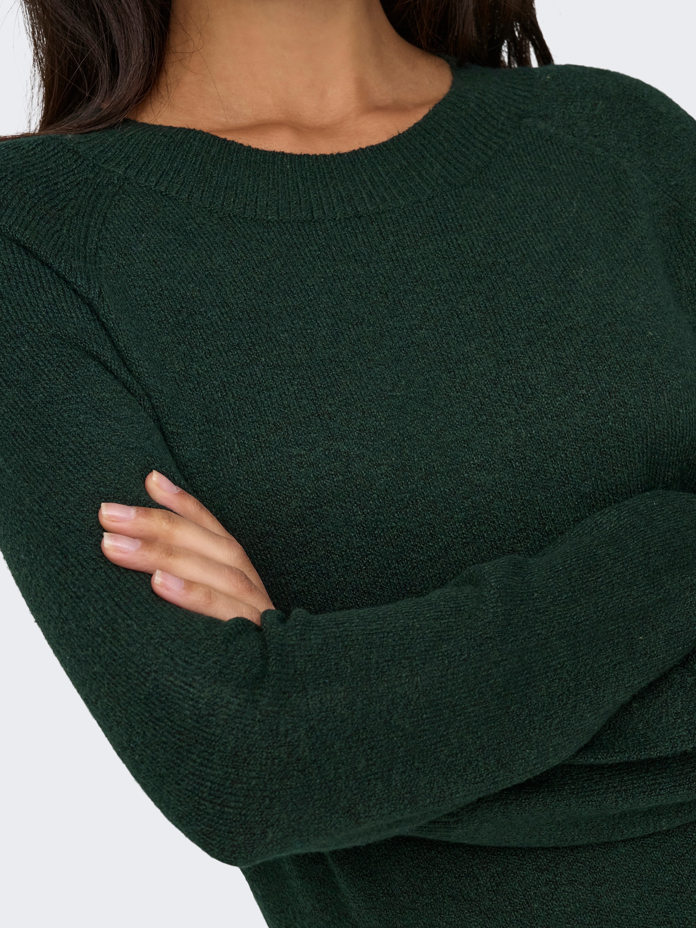 ONLY »ONLRICA LIFE L/S PULLOVER  KNT NOOS« Materialmix, regular fit