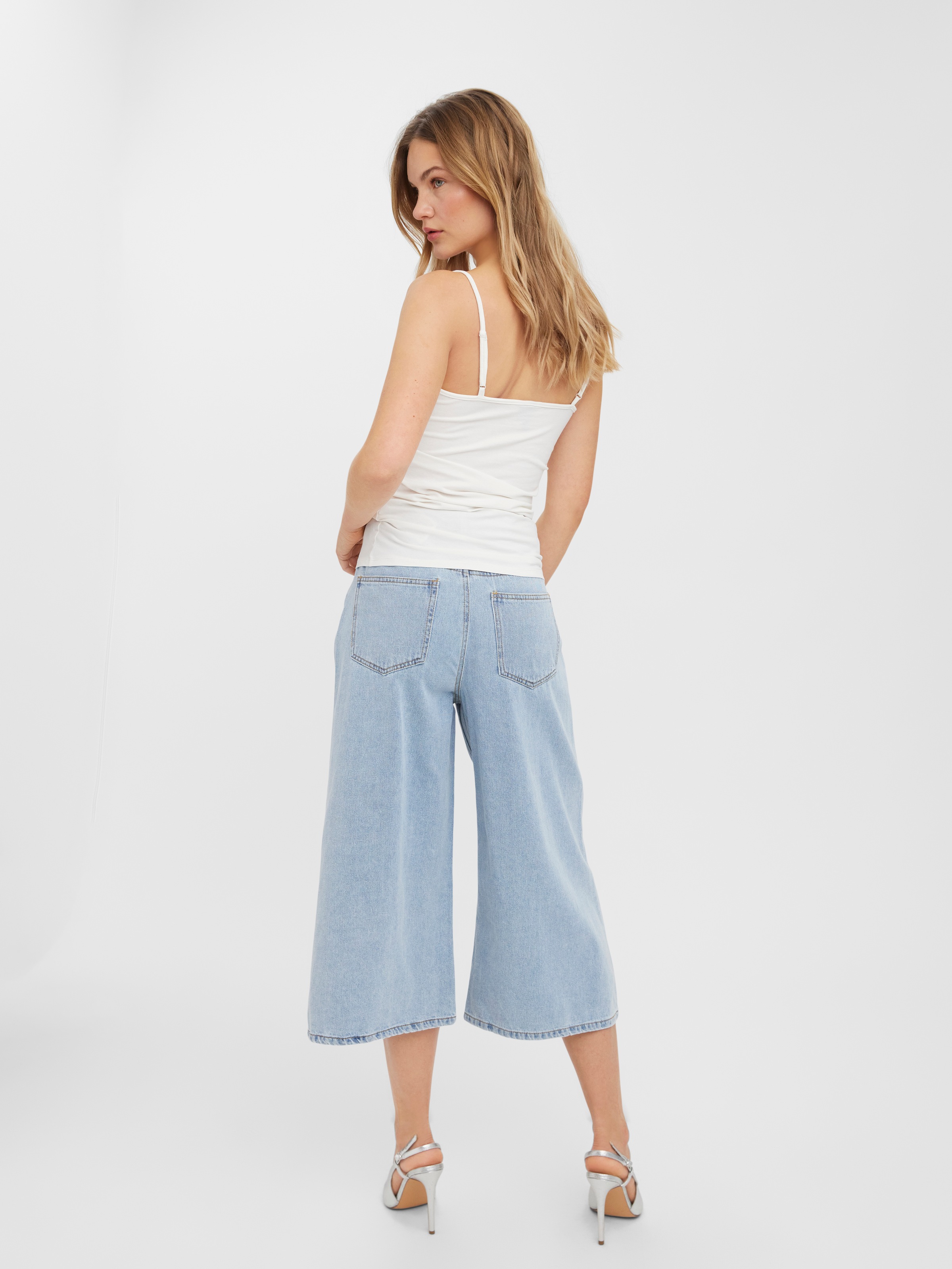Vero Moda Spaghettitop »VMMAXI MY SOFT V SINGLET 2PACK« 2er-Pack, 2 Baumwollmischung, slim fit