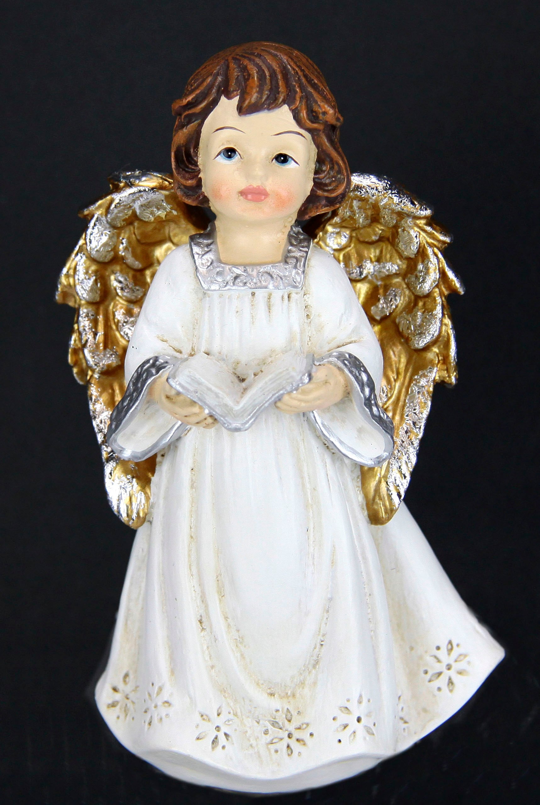 I.GE.A. Engelfigur 2er auf kaufen Rechnung Dekofigur, Dekoengel »Engel«, Set mit Blumen