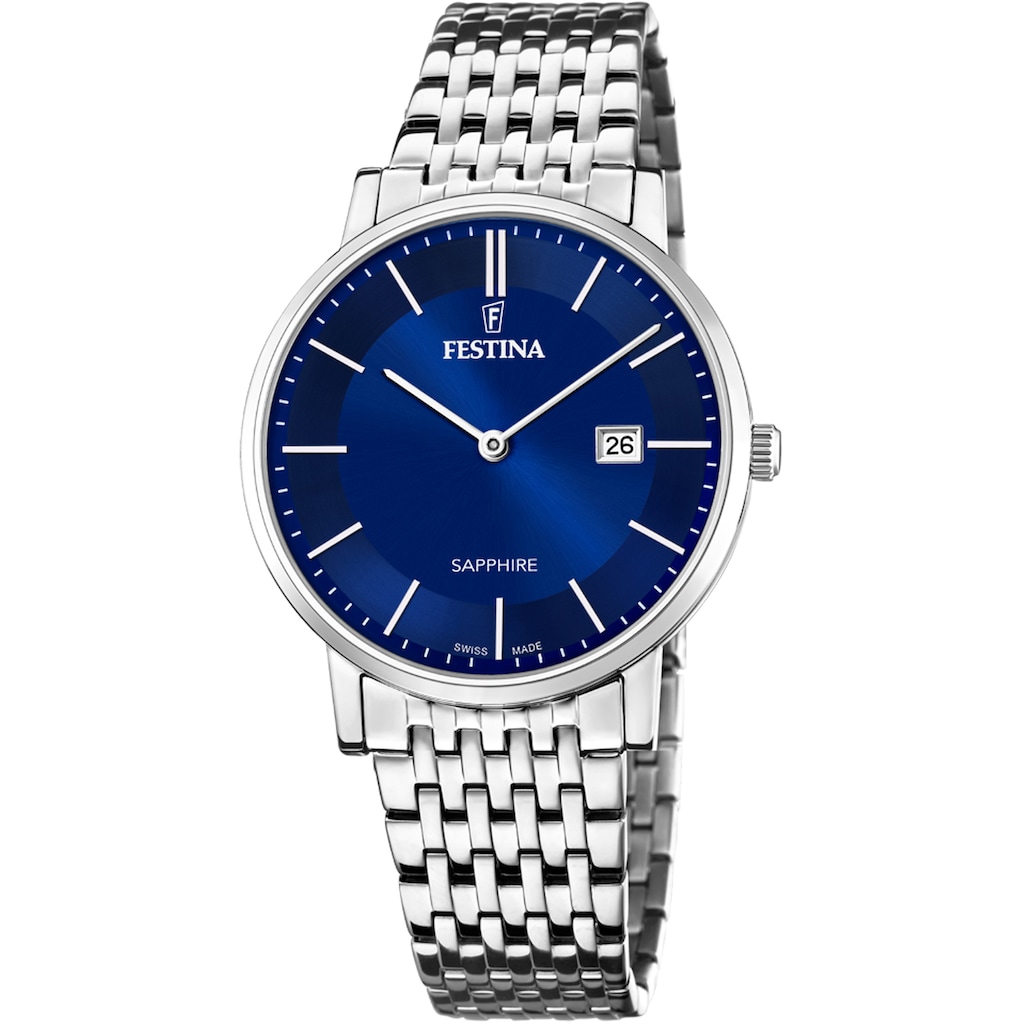 Festina Quarzuhr »Festina Swiss Made, F20018/2«