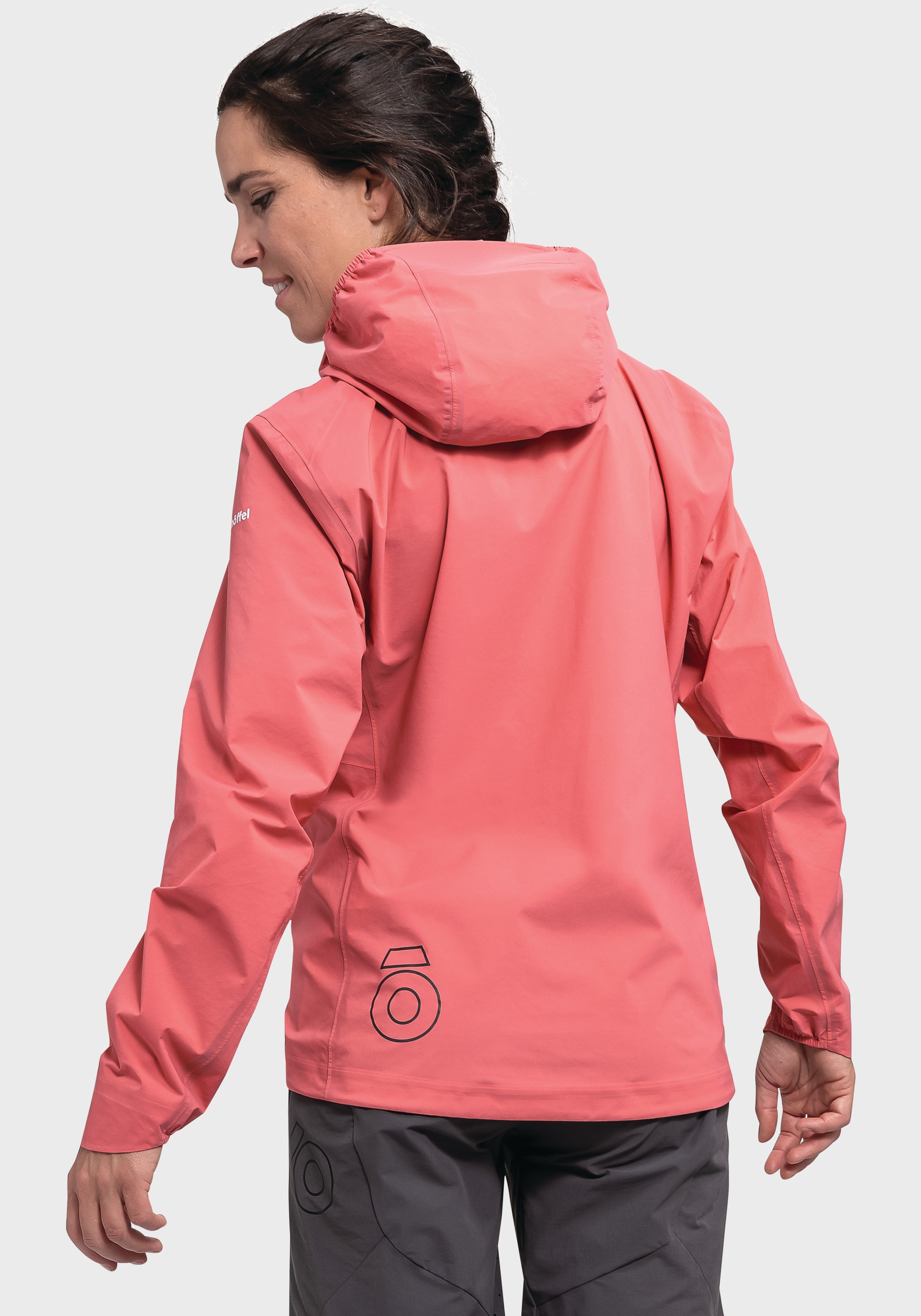 Schöffel Outdoorjacke »2.5L Jacket Karma Trail L«, mit Kapuze