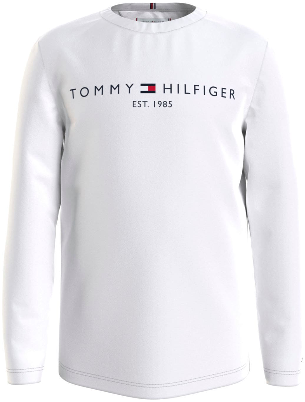 Tommy Hilfiger Langarmshirt »ESSENTIAL TEE L/S«, mit Logoschriftzug