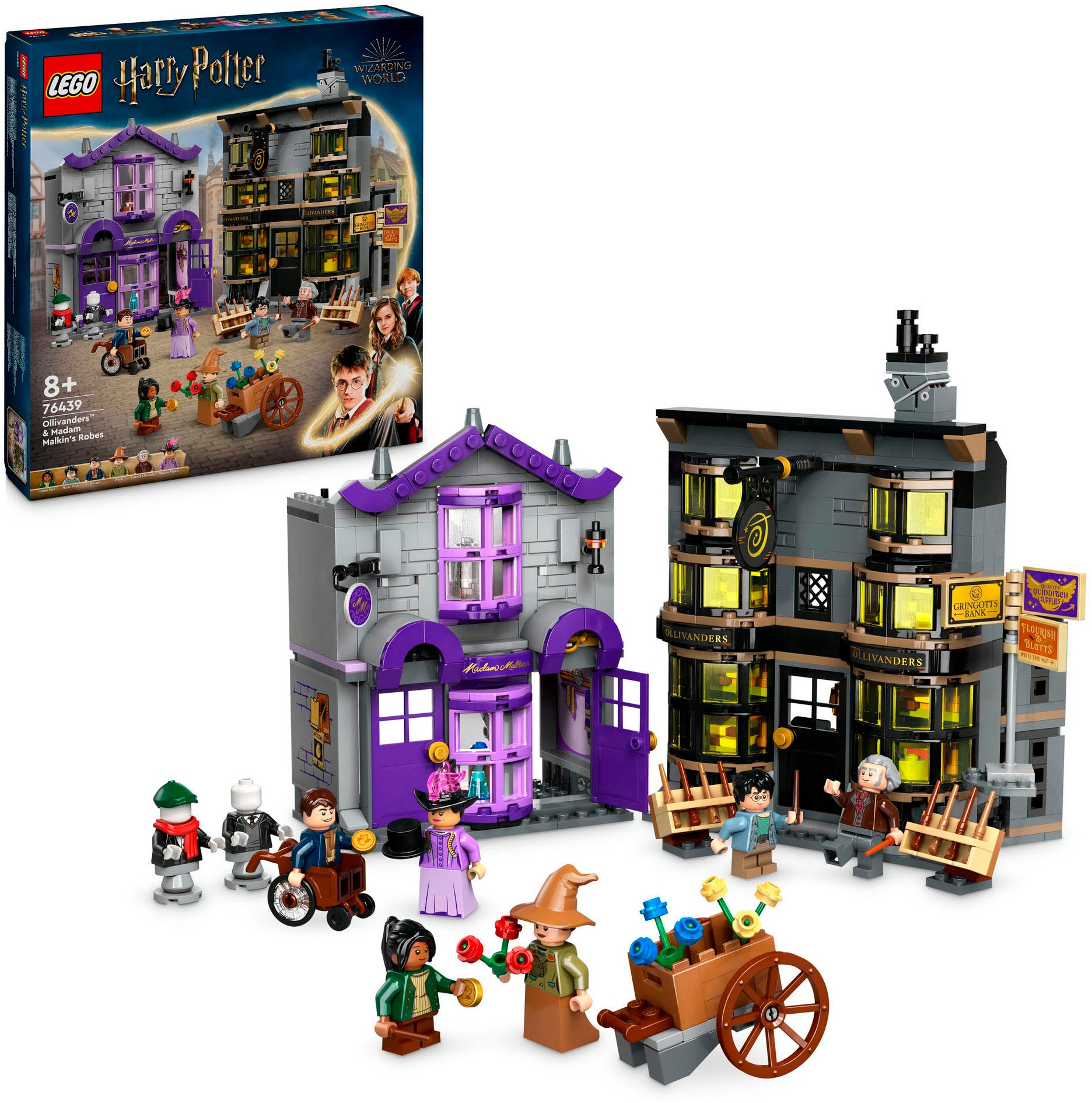 Konstruktionsspielsteine »Ollivanders™ & Madam Malkins Anzüge (76439), LEGO Harry...