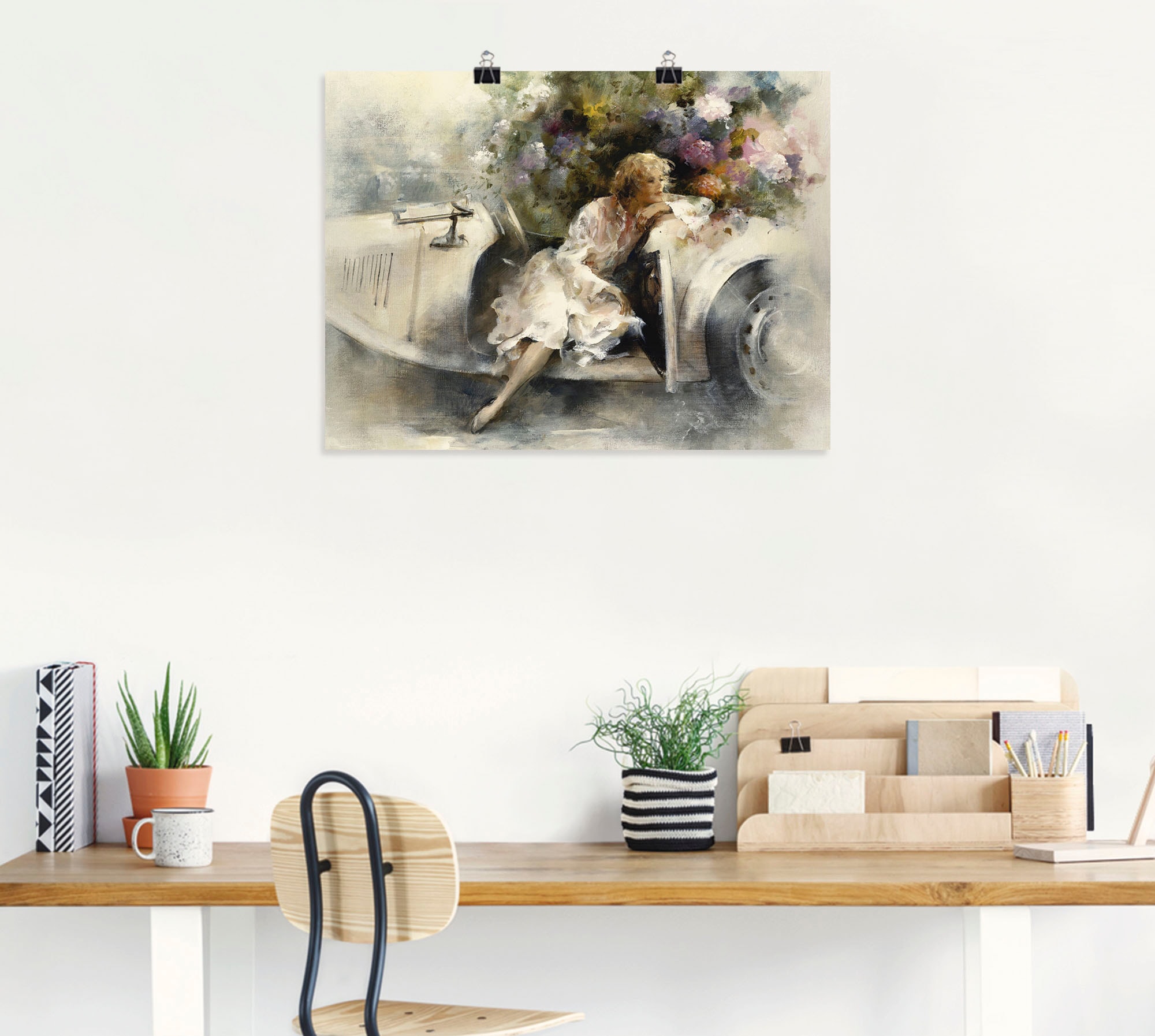 Artland Wandbild »Tagträumer« Frau 1 Stk. tlg. als Leinwandbild, Poster, Wandaufkleber in verschied. Größen