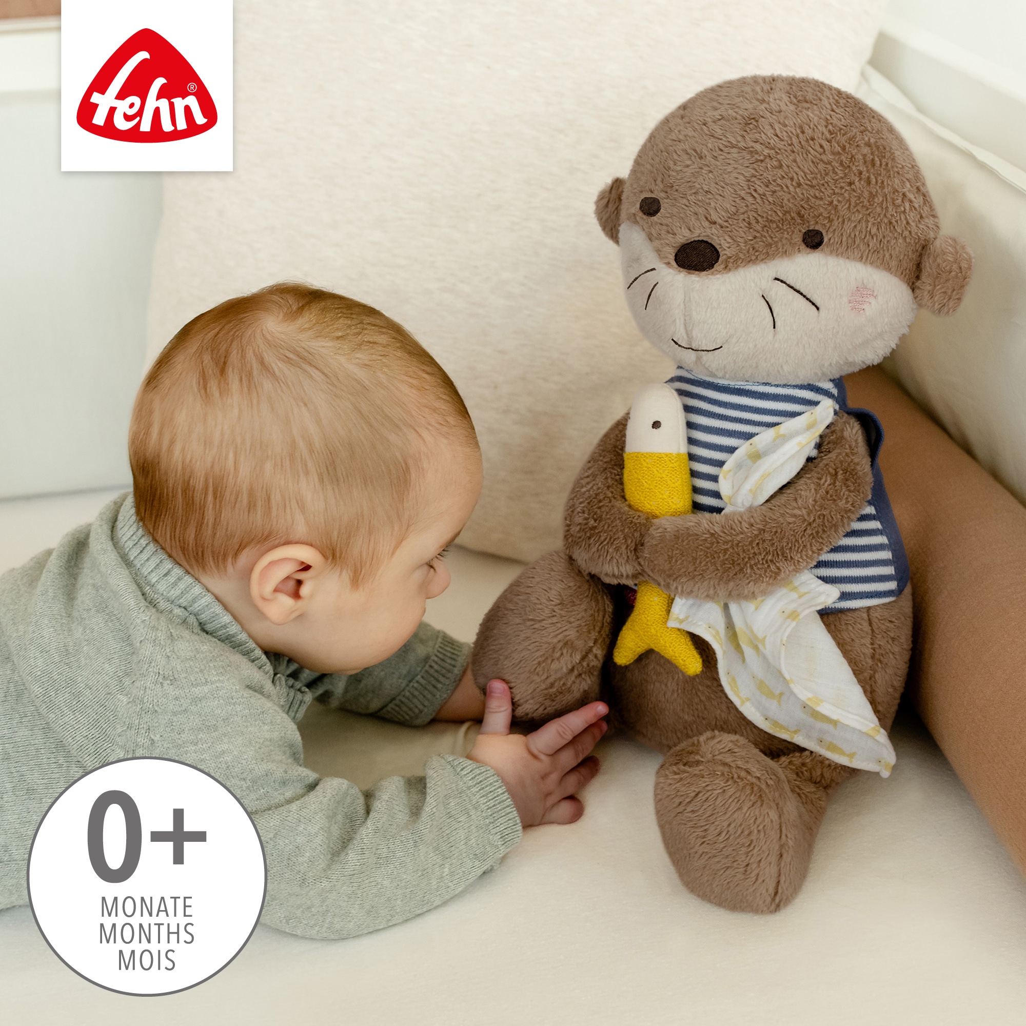 Fehn Kuscheltier »Otter Theo, Otter XL«