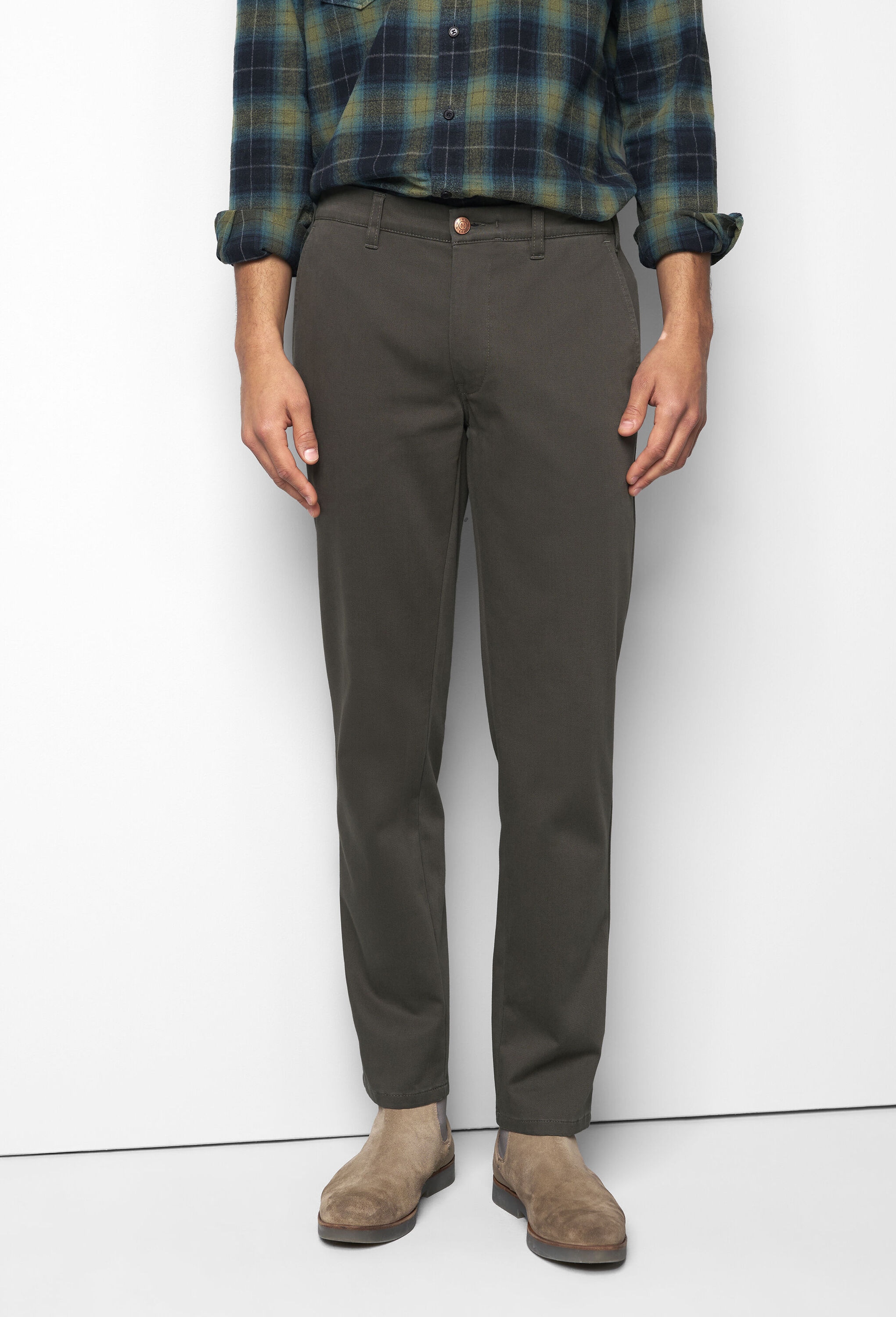 MEYER Chinohose »M5 Move 2-6502«  M5 Move im Jersey-Look