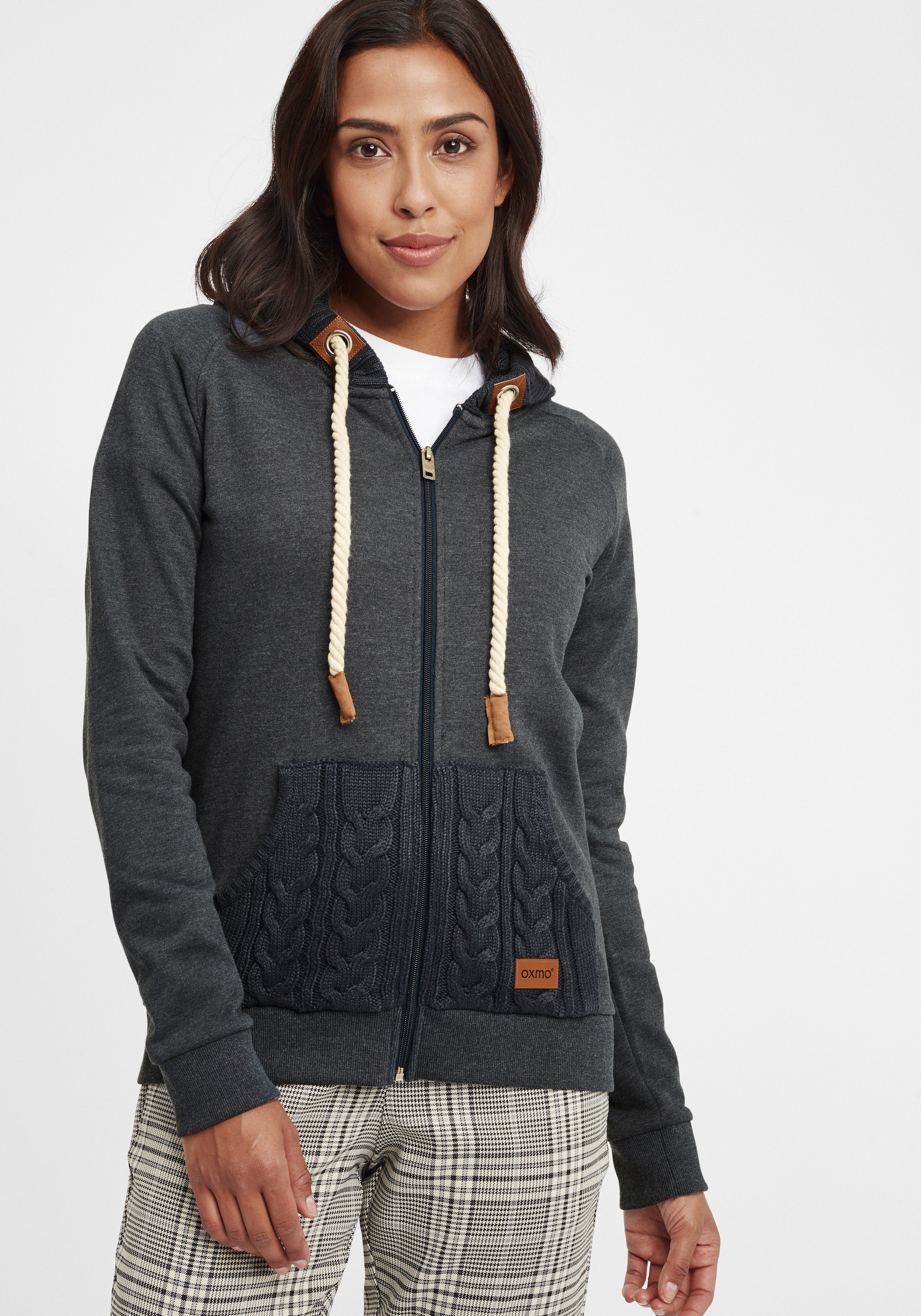 OXMO Kapuzensweatjacke »Kapuzensweatjacke OXMatilda«