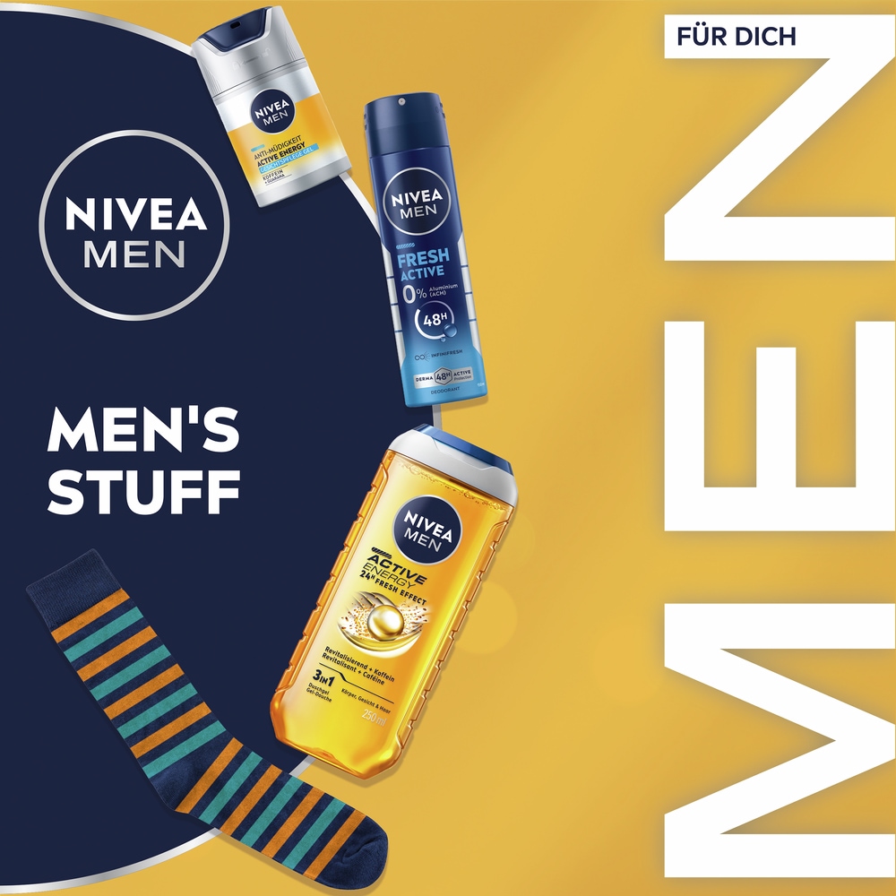 Nivea Men Hautpflege-Set »NIVEA Mens Stuff Set«