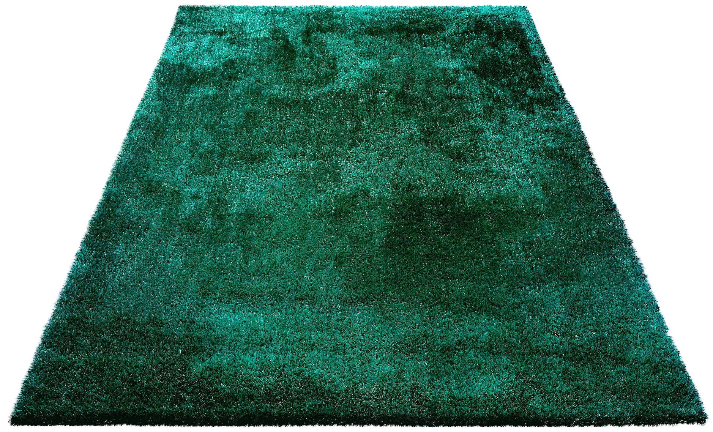 Bruno Banani Teppich »Dana Teppich, besonders weich und kuschelig, Kundenliebling«, rechteckig, 30 mm Höhe, uni, Mikrofaser Teppiche, Wohnzimmer, Schlafzimmer, Esszimmer