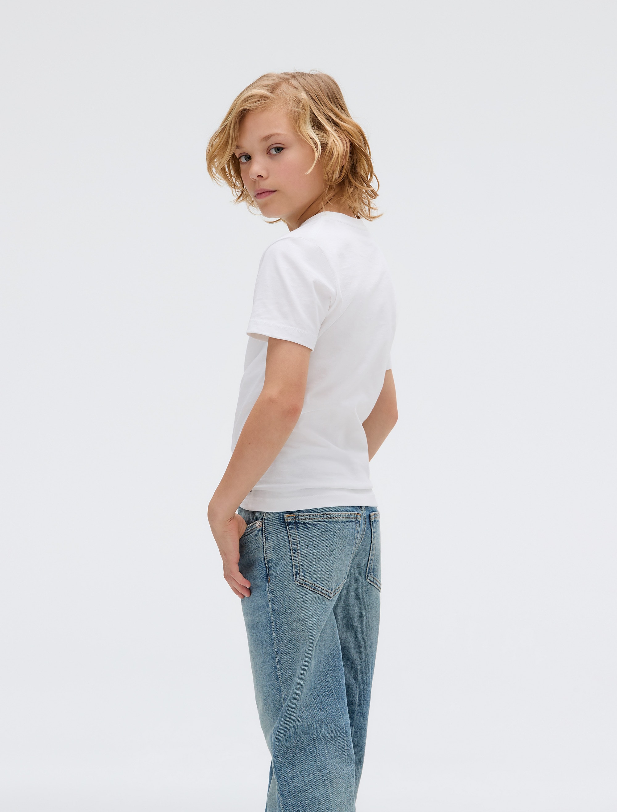Calvin Klein Jeans T-Shirt »MONOGRAM MINI BADGE T-SHIRT«, für Kinder bis 16 Jahre