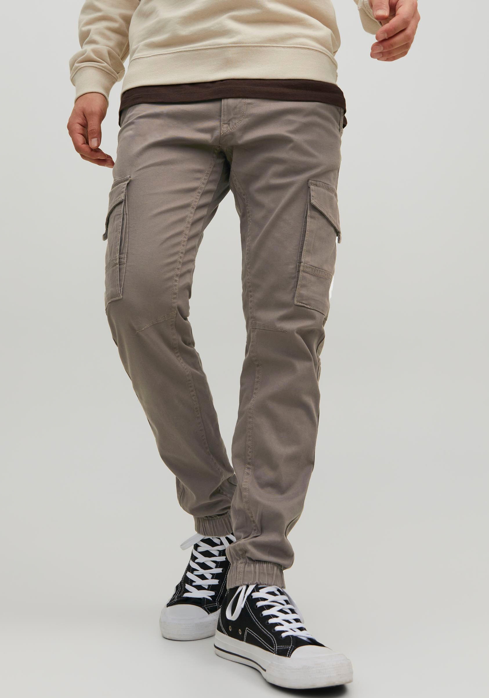 Jack & Jones Cargohose »JPSTPAUL JJFLAKE CARGO NOOS«  Baumwollmischung, regular fit