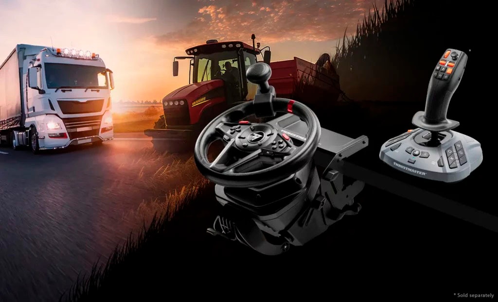 Thrustmaster Lenkrad »T128 SIMTASK PACK (Playstation / PC)«