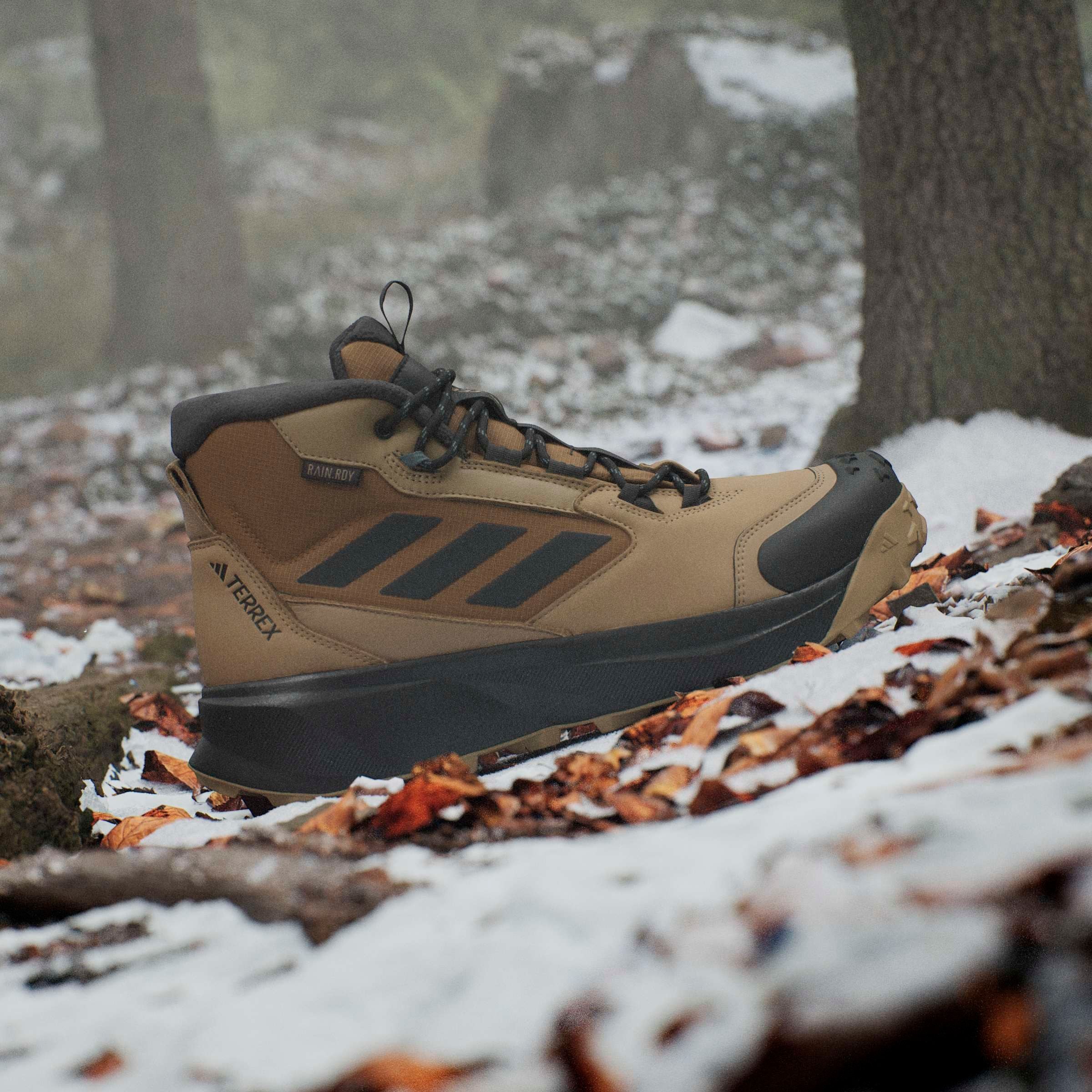 adidas TERREX Winterboots »TERREX WINTER LEATHER MID CUT RAIN.RDY COLD.RDY«, Winterboots aus Leder