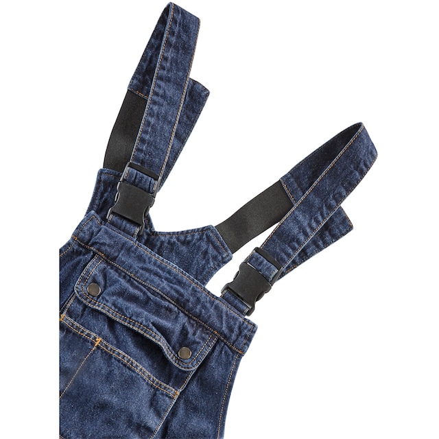 Northern Country Latzhose »Worker Jeans«, (aus 100% Baumwolle, robuster  Jeansstoff, comfort fit), mit dehnbarem Bund, 11 Taschen, strapazierfähig  und langlebig bei ♕
