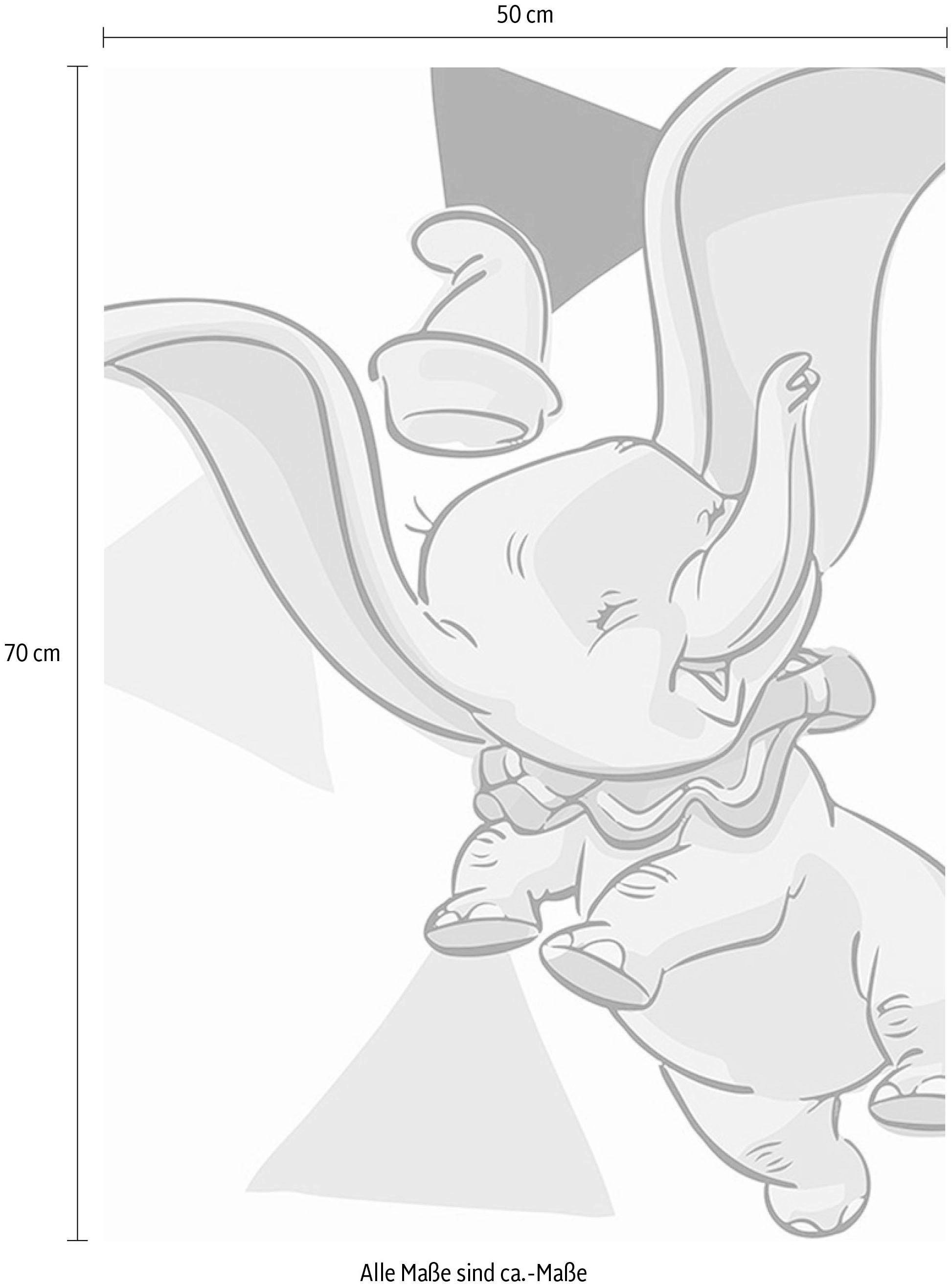 Komar Poster »Dumbo Angles«, Disney, (1 St.), Kinderzimmer, Schlafzimmer, Wohnzimmer