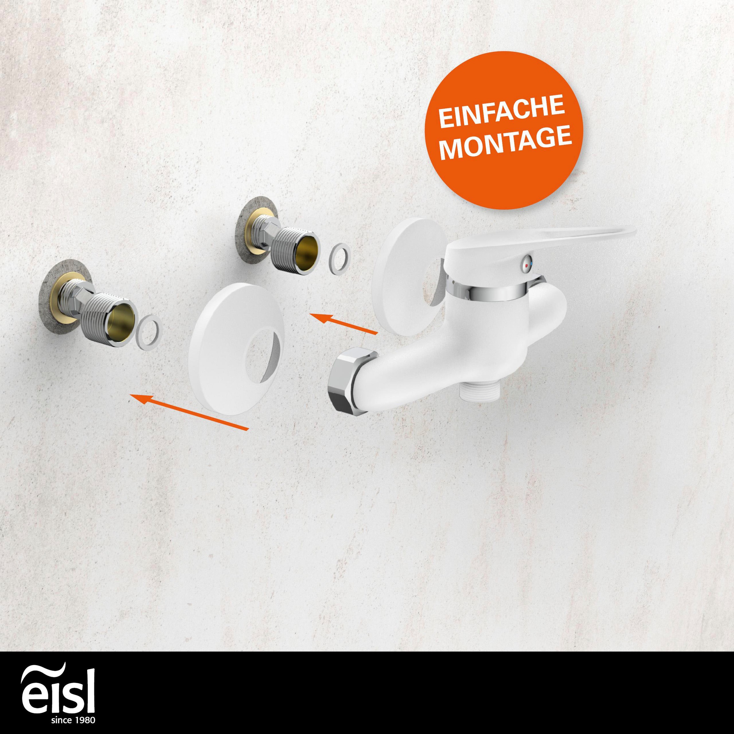Eisl Badarmatur »3-teilige Serie SPEED« Set,  geräuscharm, Marken-Mischdüse