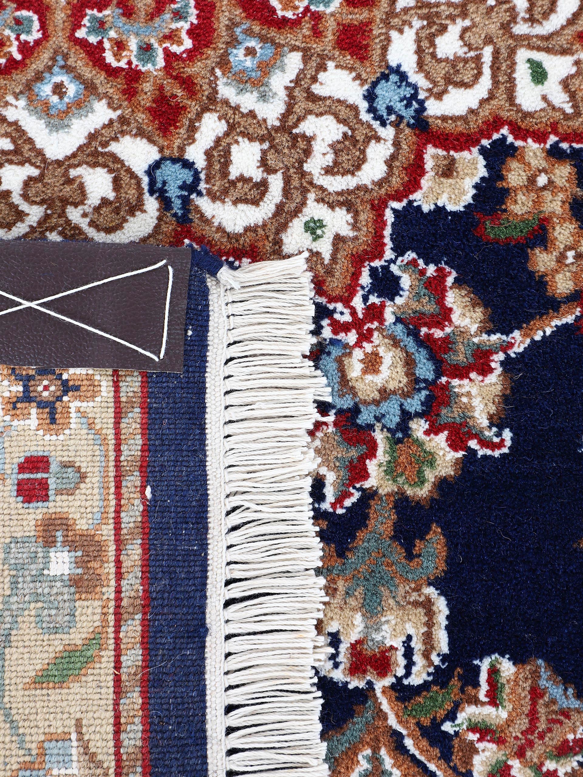 Woven Arts Orientteppich »Nain,  auch als Läufer«, rechteckig, 15 mm Höhe, handgeknüpft, Wohnzimmer, reine Wolle
