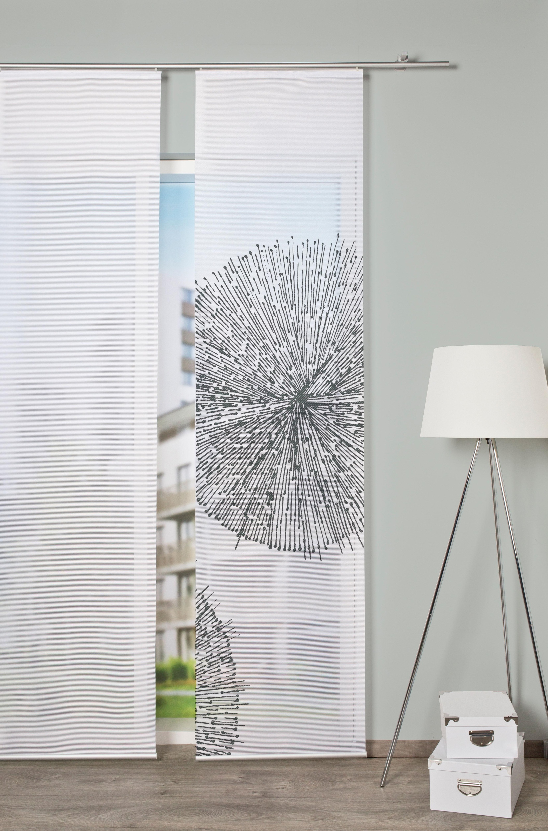 Vision S Schiebegardine »CRESTON«, (1 St.), HxB: 260x60, Schiebevorhang Bambusoptik Digitaldruck