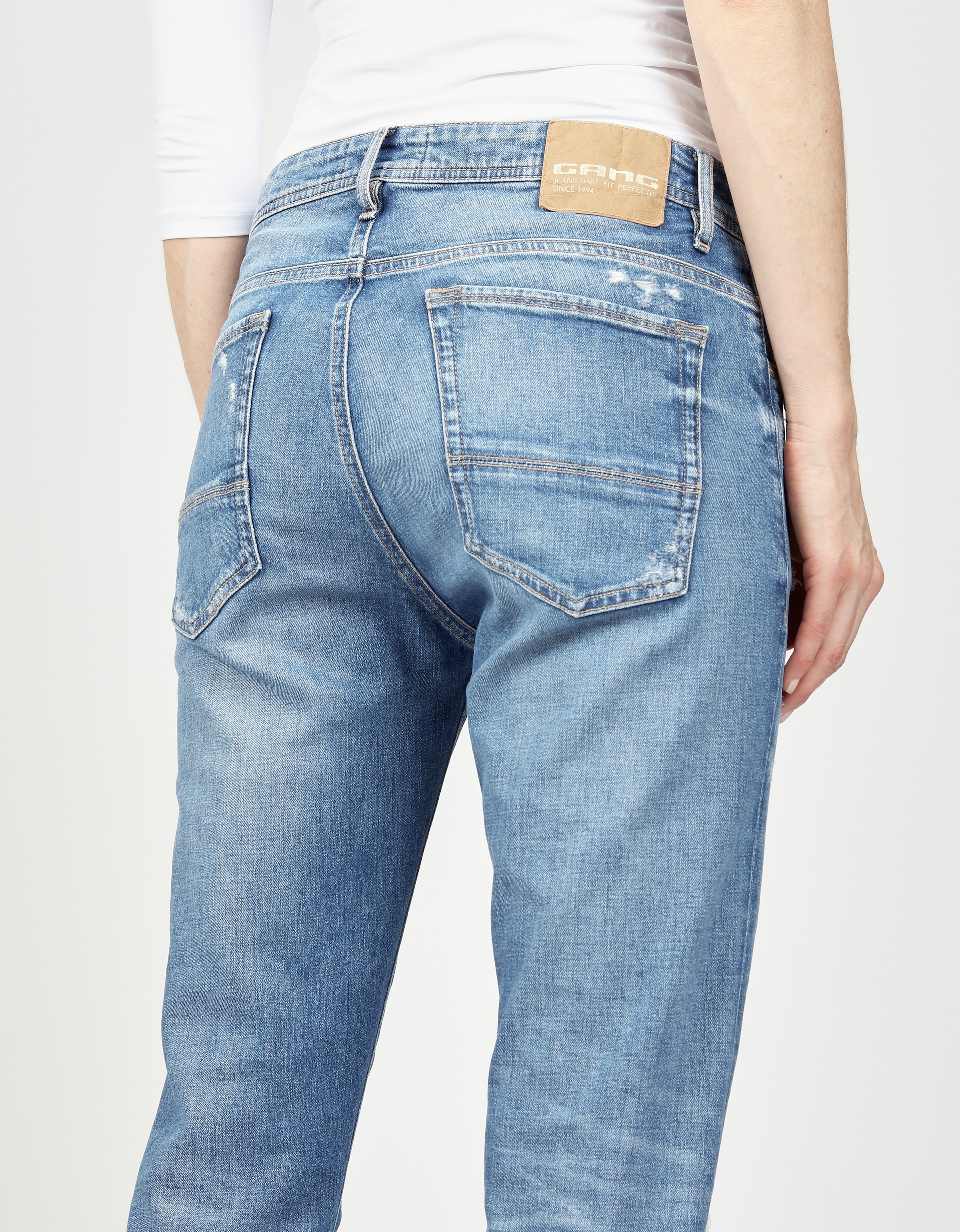 GANG Boyfriend-Jeans »94NICA WORKER«