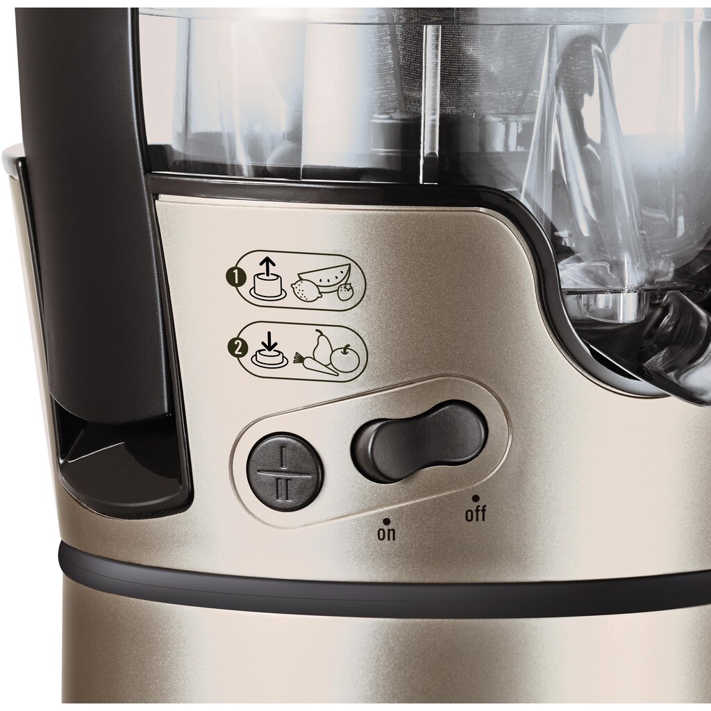 Moulinex 2in1 Entsafter »Elea Duo JU385H«, 300 W