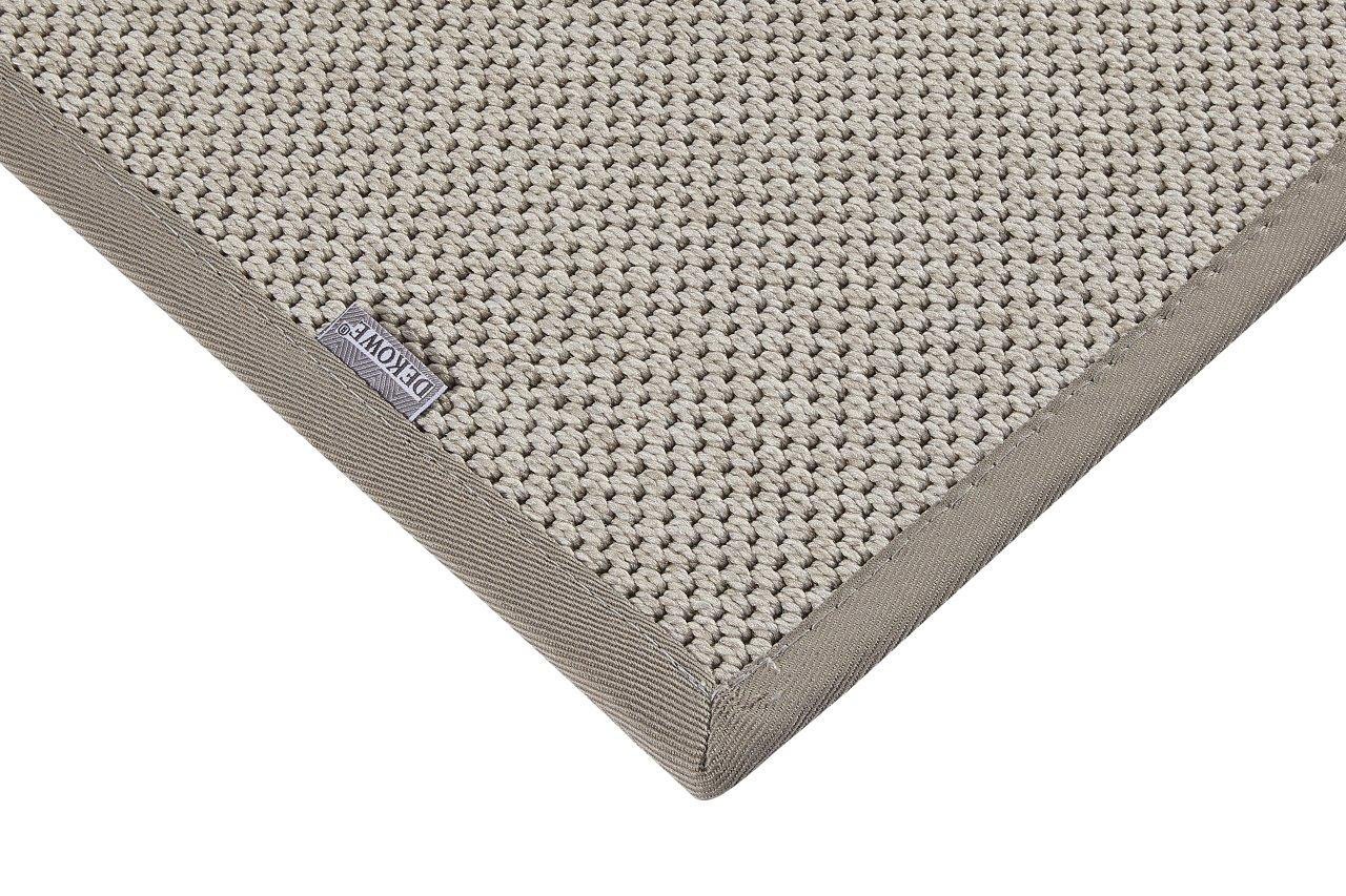 Dekowe Teppich »Naturino Prestige«, rechteckig, 10 mm Höhe, Flachgewebe, meliert, Sisal Optik, In- und Outdoor geeignet