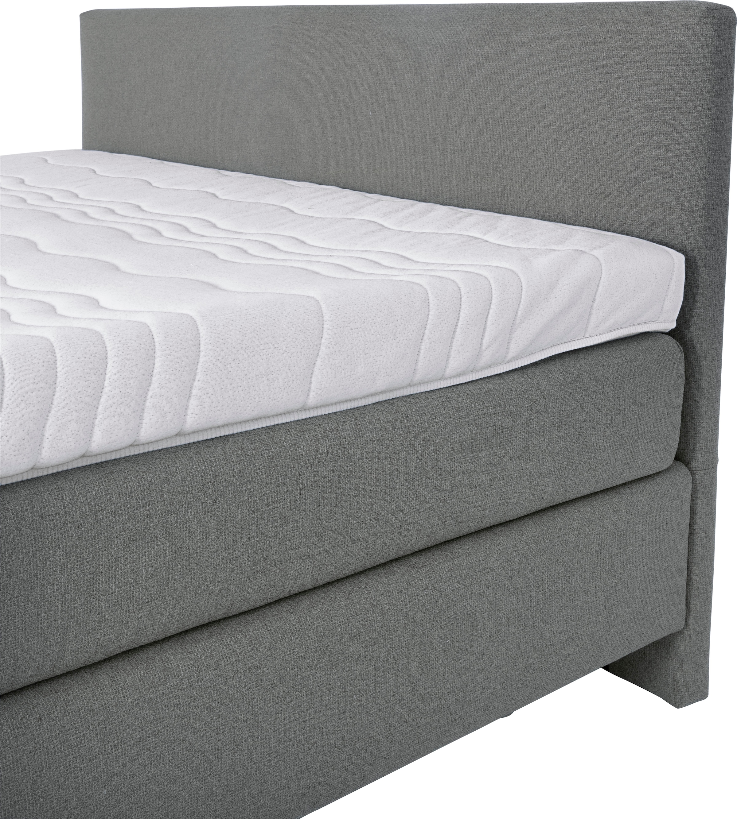 Die PlanBar Boxspringbett »OC-ON23163« inkl. Matratzen, Topper u. Bonellfederkern Unterbau, 160/180x200cm
