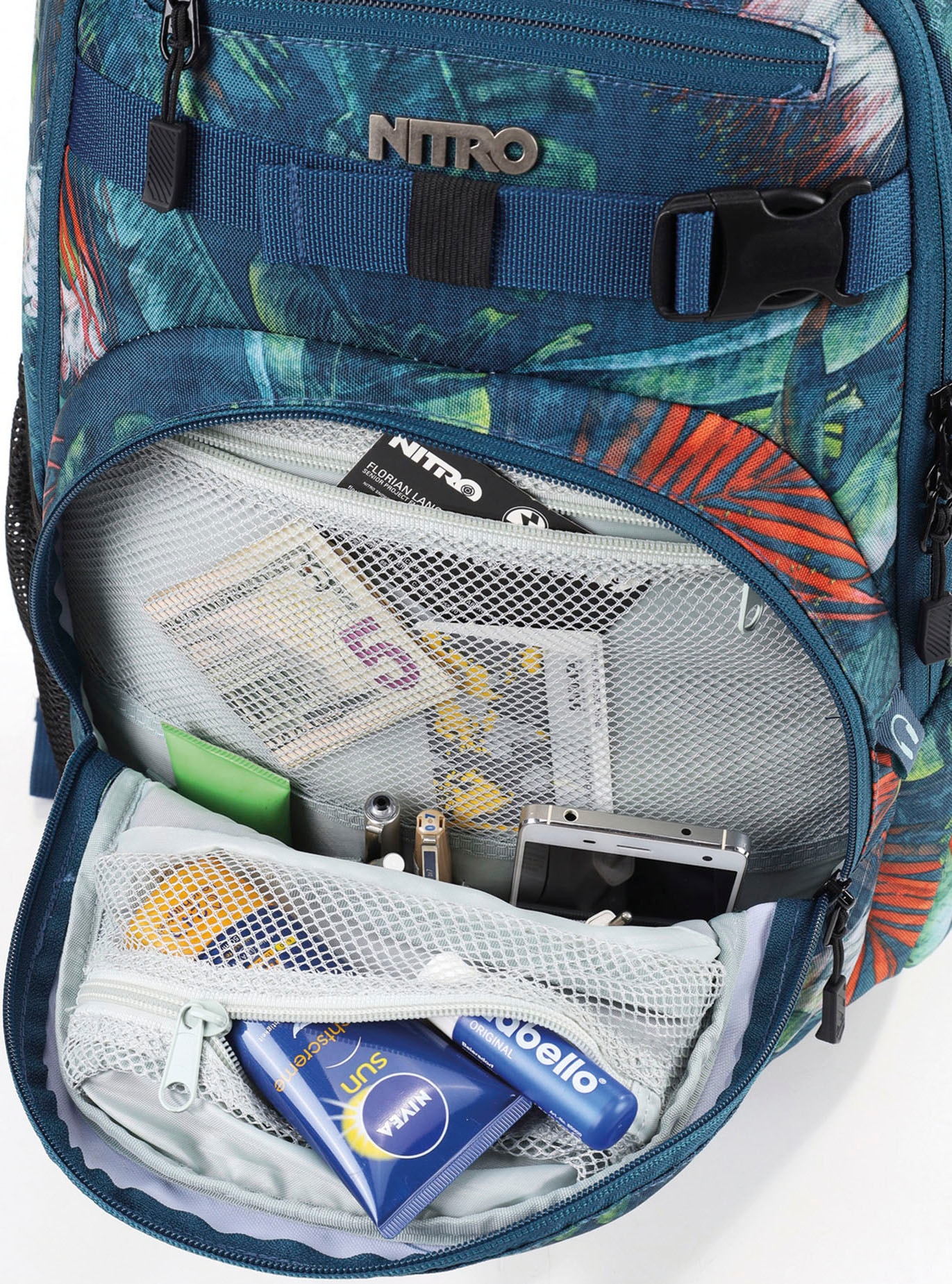 NITRO Schulrucksack »Chase«, Alltagsrucksack, Rucksack für Freizeit, Schule, Arbeit und Reise