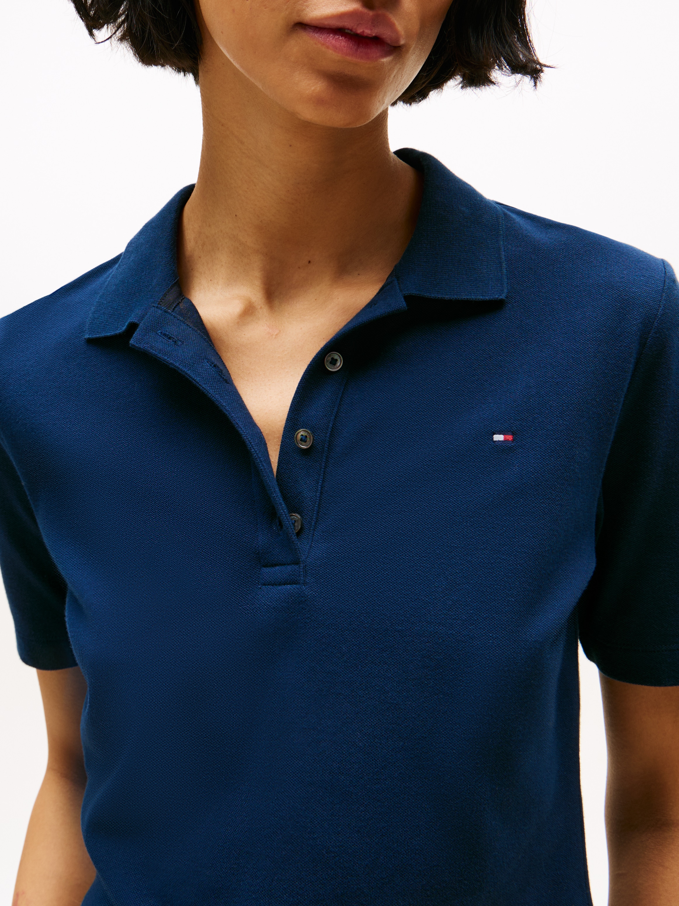 Tommy Hilfiger Poloshirt »Regular Fit Pique Premium Polo« Baumwollmischung, regular fit