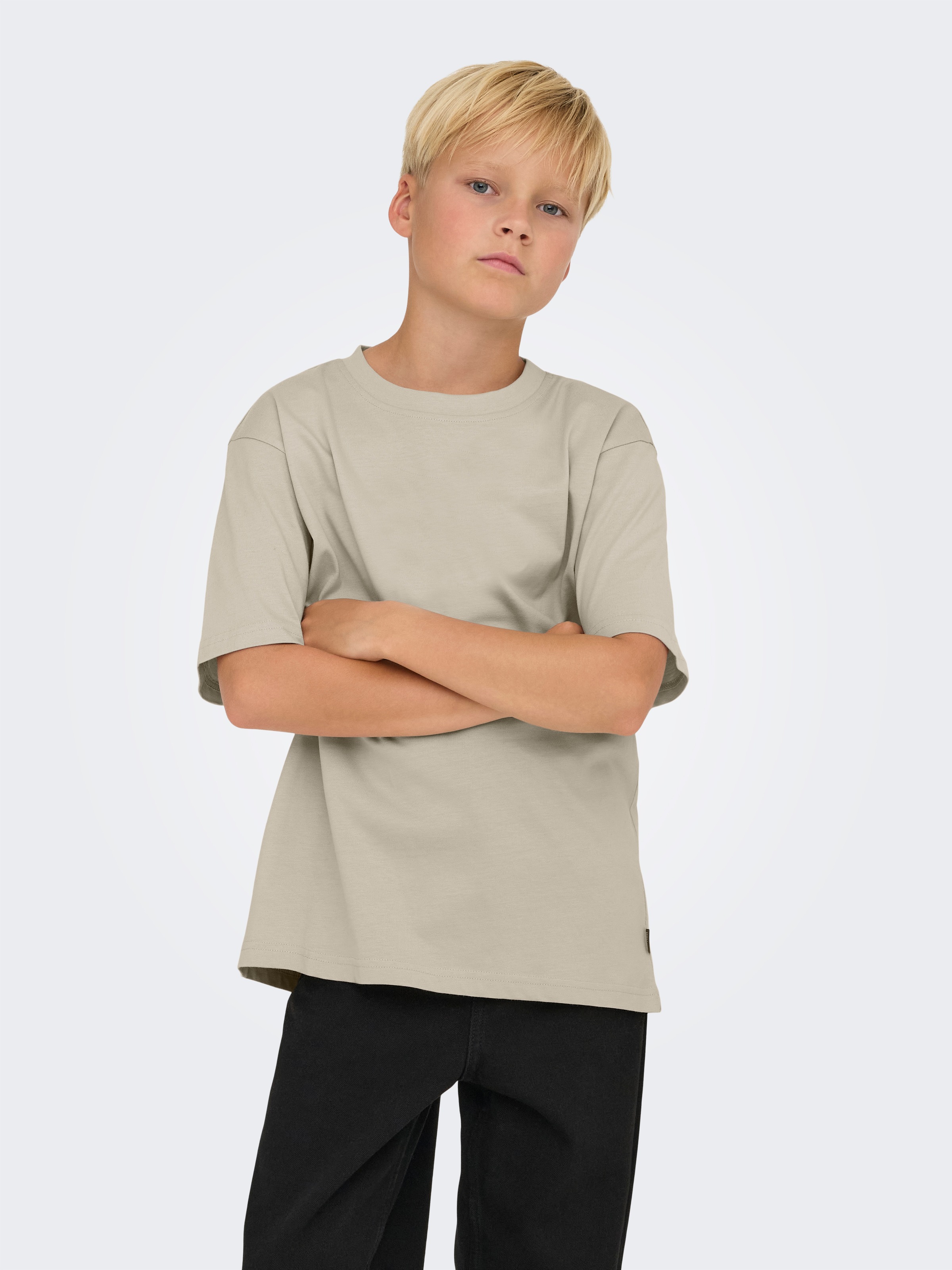 ONLY & SONS junior Rundhalsshirt »OSJFRED LIFE RLX SS TEE JRS NOOS« Baumwolle, relaxed fit