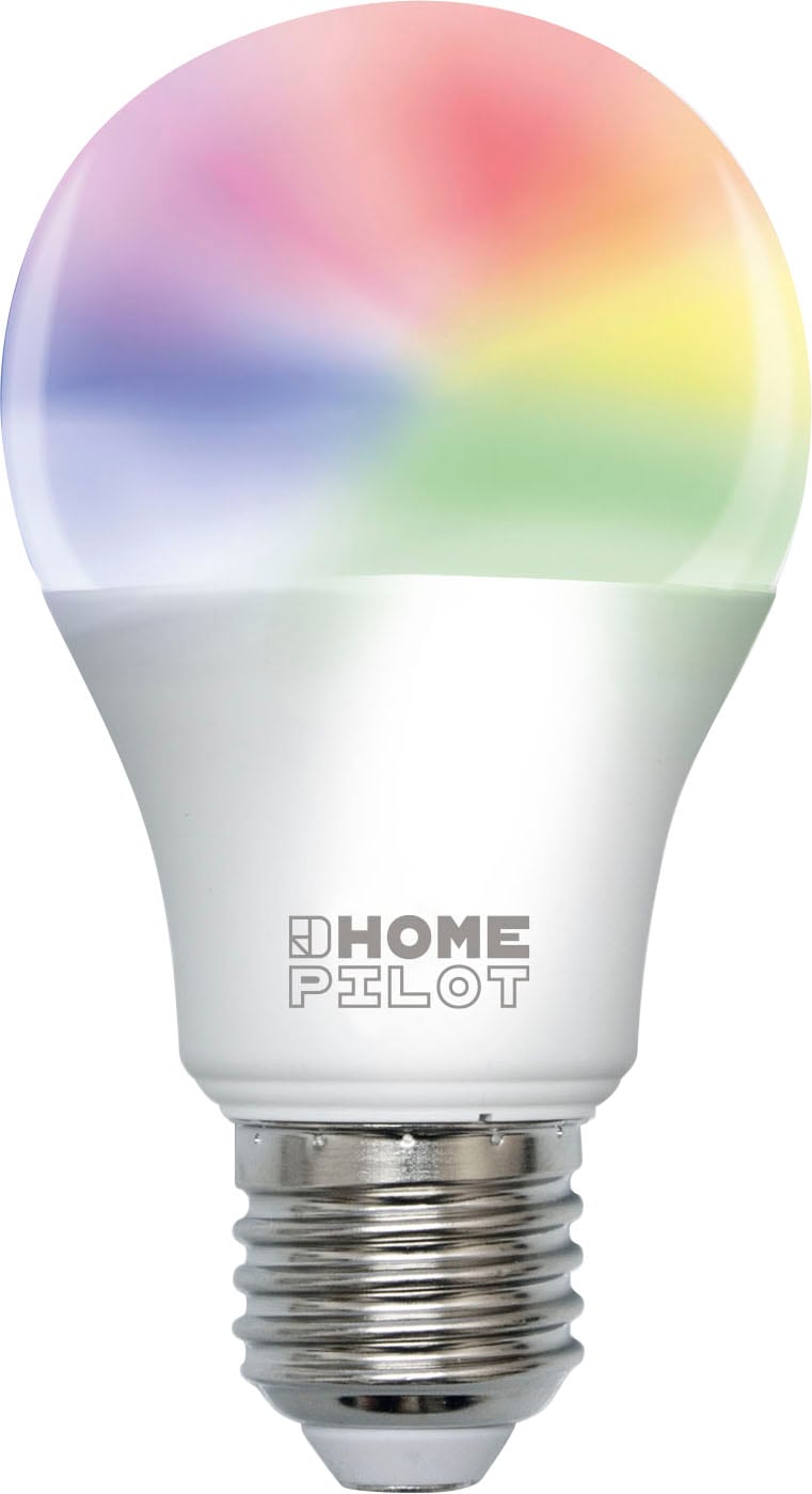 HOMEPILOT LED-Leuchtmittel »addZ LED-Lampe E27 White and Colour«, Farbwechsler-Warmweiß-Kaltweiß