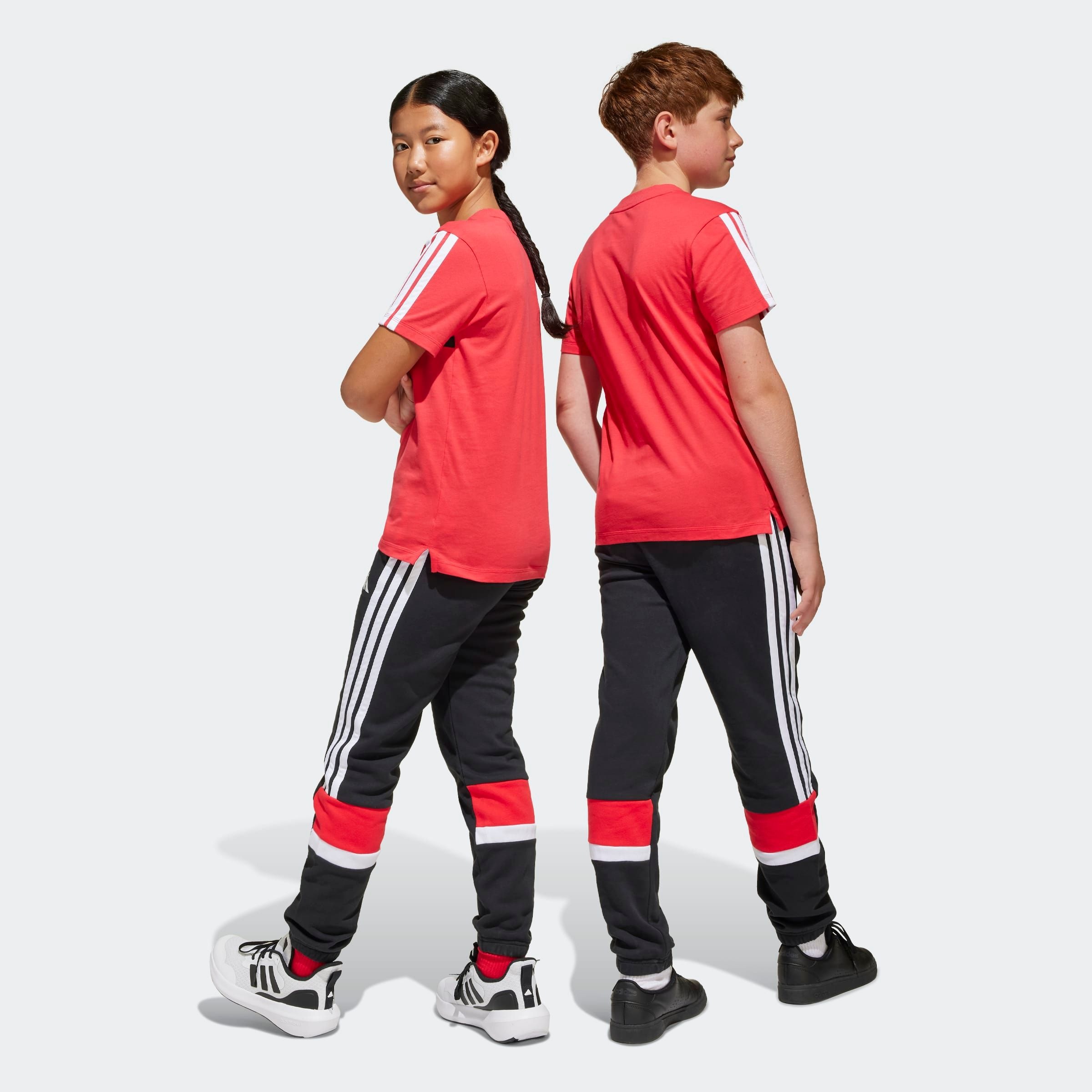adidas Sportswear Sporthose »J 3S TIB FL PT«, (1 tlg.)