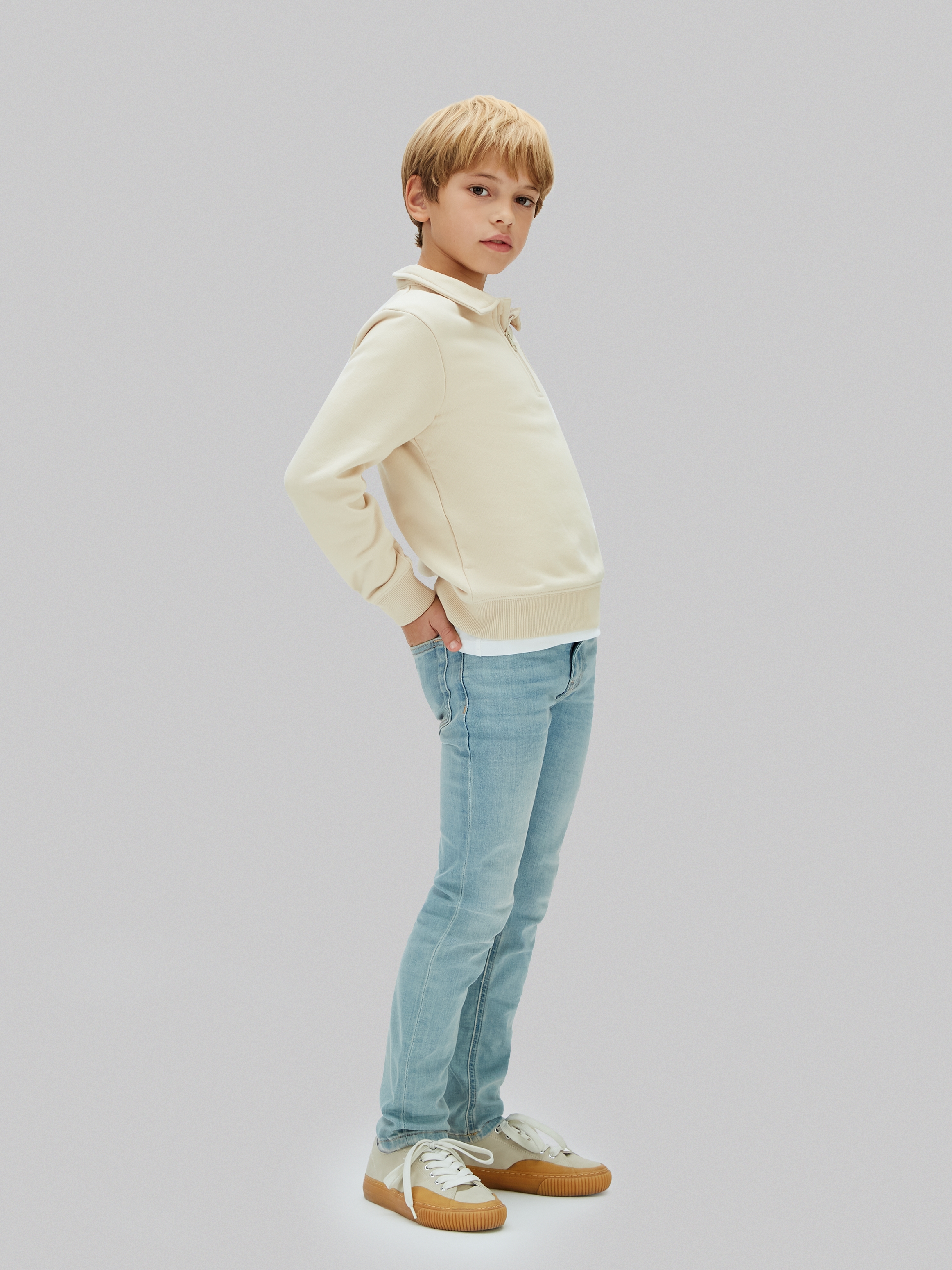 Calvin Klein Jeans Slim-fit-Jeans »ANDREW WASH SLIM« Slim fit für Kinder mit Taschen