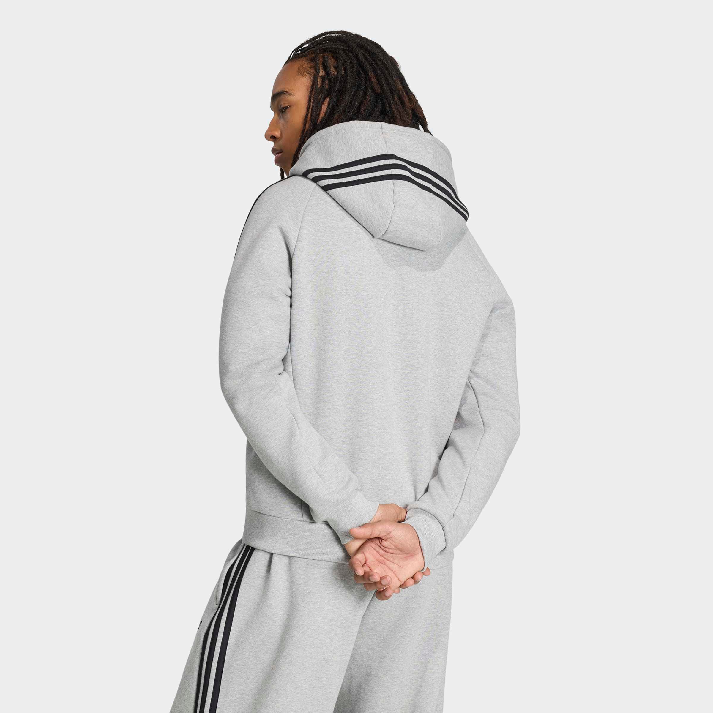 adidas Originals Kapuzensweatshirt »ADICOLOR OVER THE HOOD STRIPES«, mit Kapuze und Kordel, aus Baumwolle, in normaler Länge
