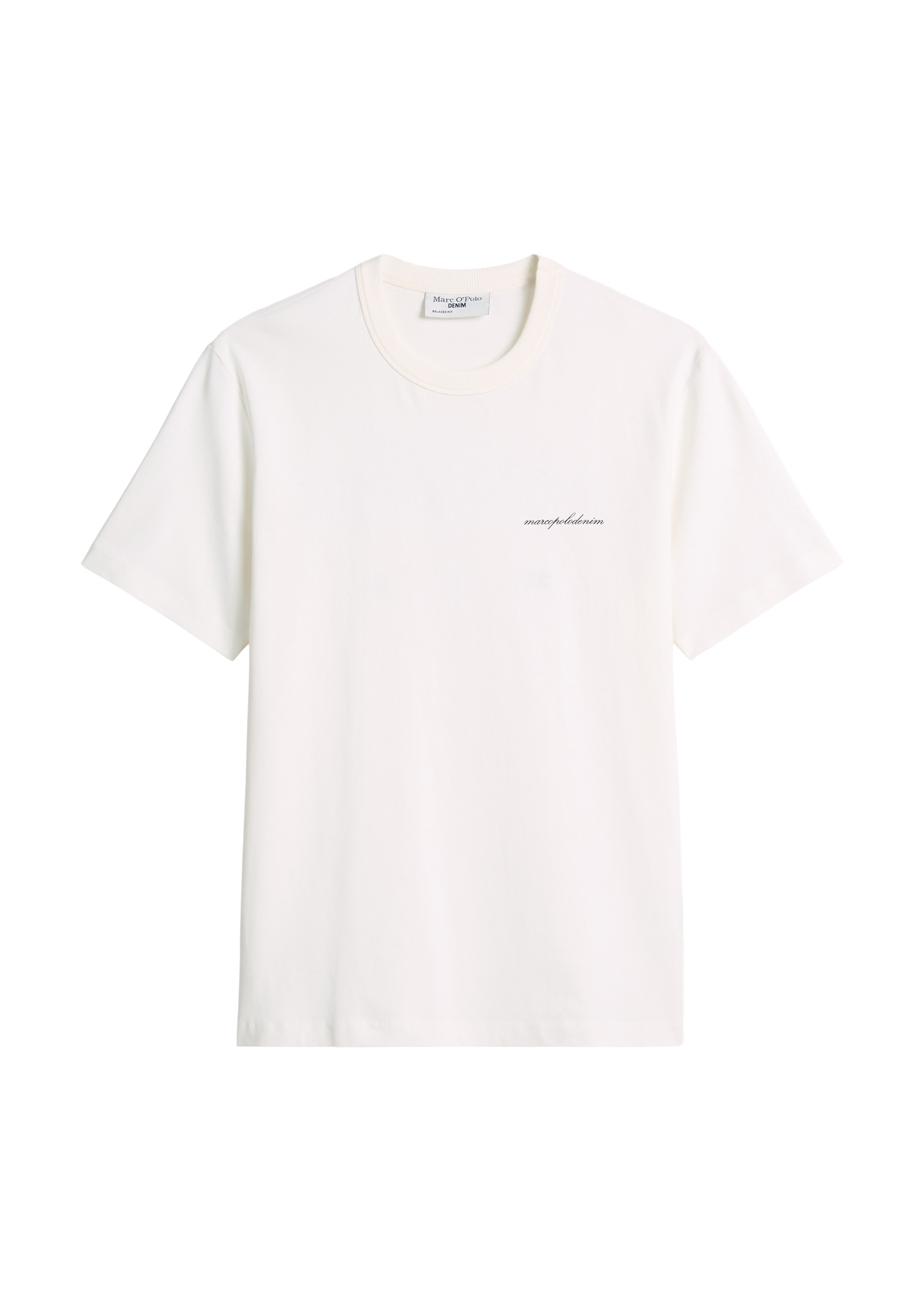 Marc O'Polo DENIM T-Shirt mit großem Rückenprint, relaxed fit, Rundhals