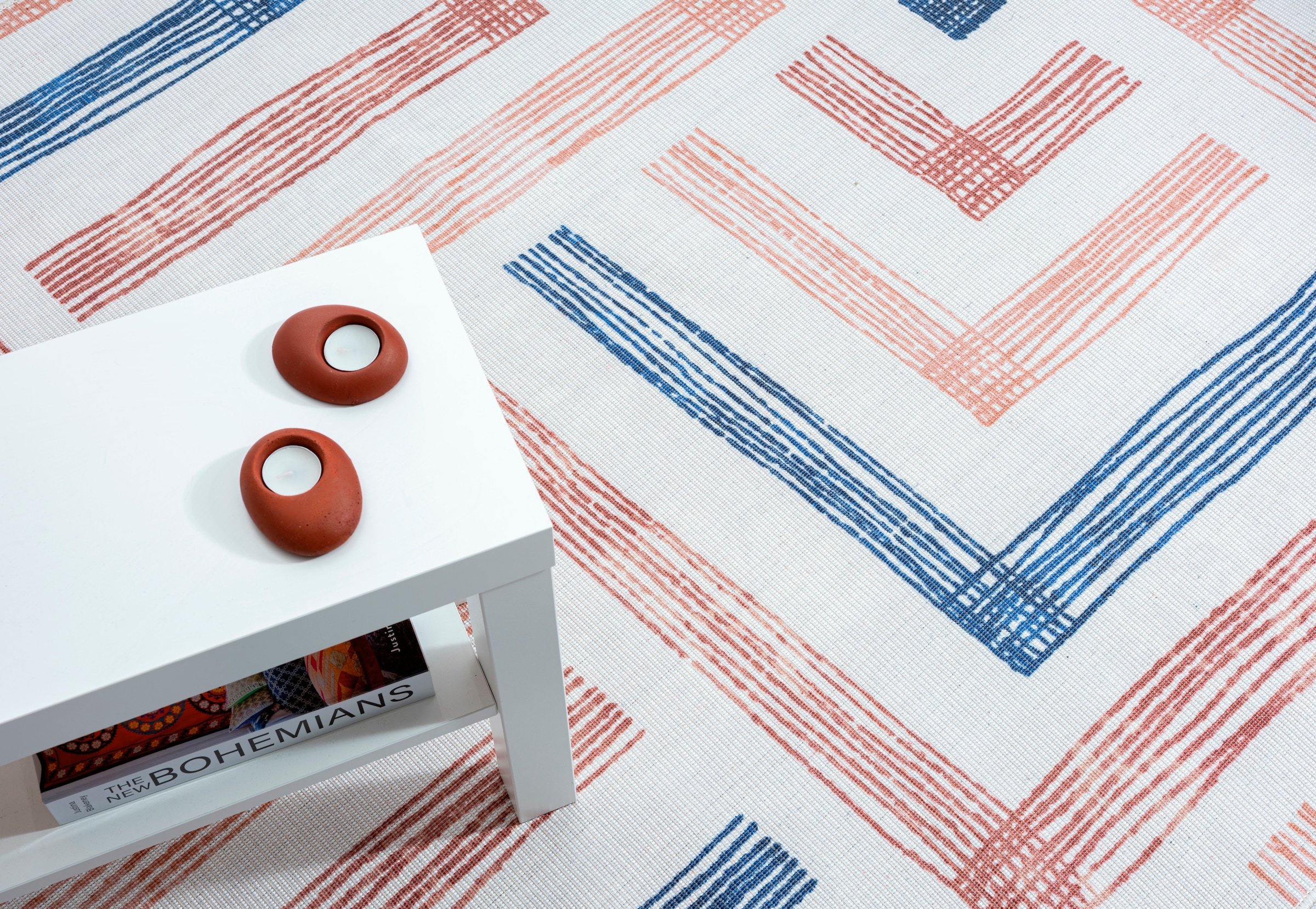 Myflair Möbel & Accessoires Teppich »Chloe Lagerräumung«, rechteckig, 10 mm Höhe, bedruckt, modernes Design, In- & Outdoor geeignet, waschbar