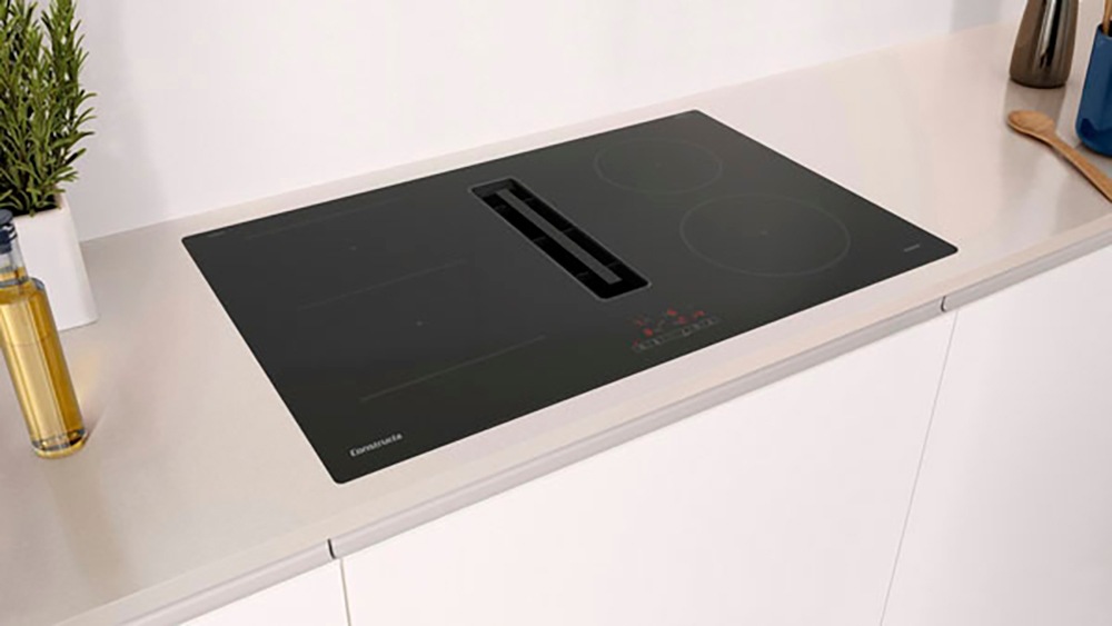Constructa Backofen-Set »CX5PM801«, mit Teleskopauszug nachrüstbar, Pyrolyse-Selbstreinigung