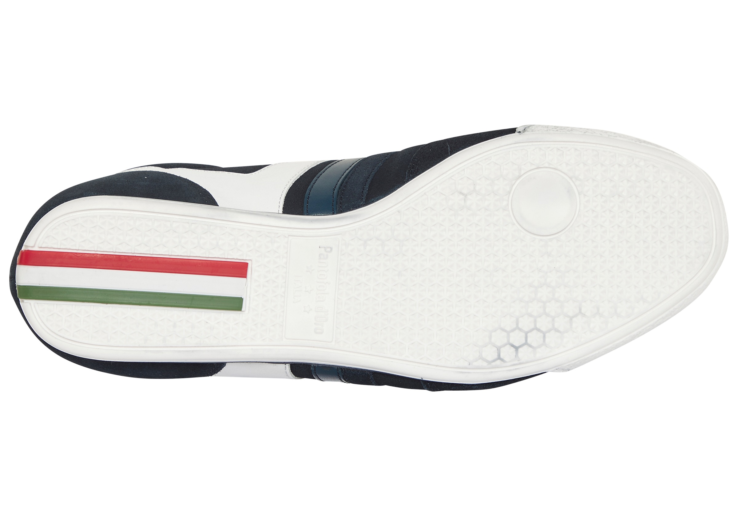 Pantofola d´Oro Sneaker »VASTO LOW«  Obermaterial aus Leder, Gummilaufsohle, mit Schnürung