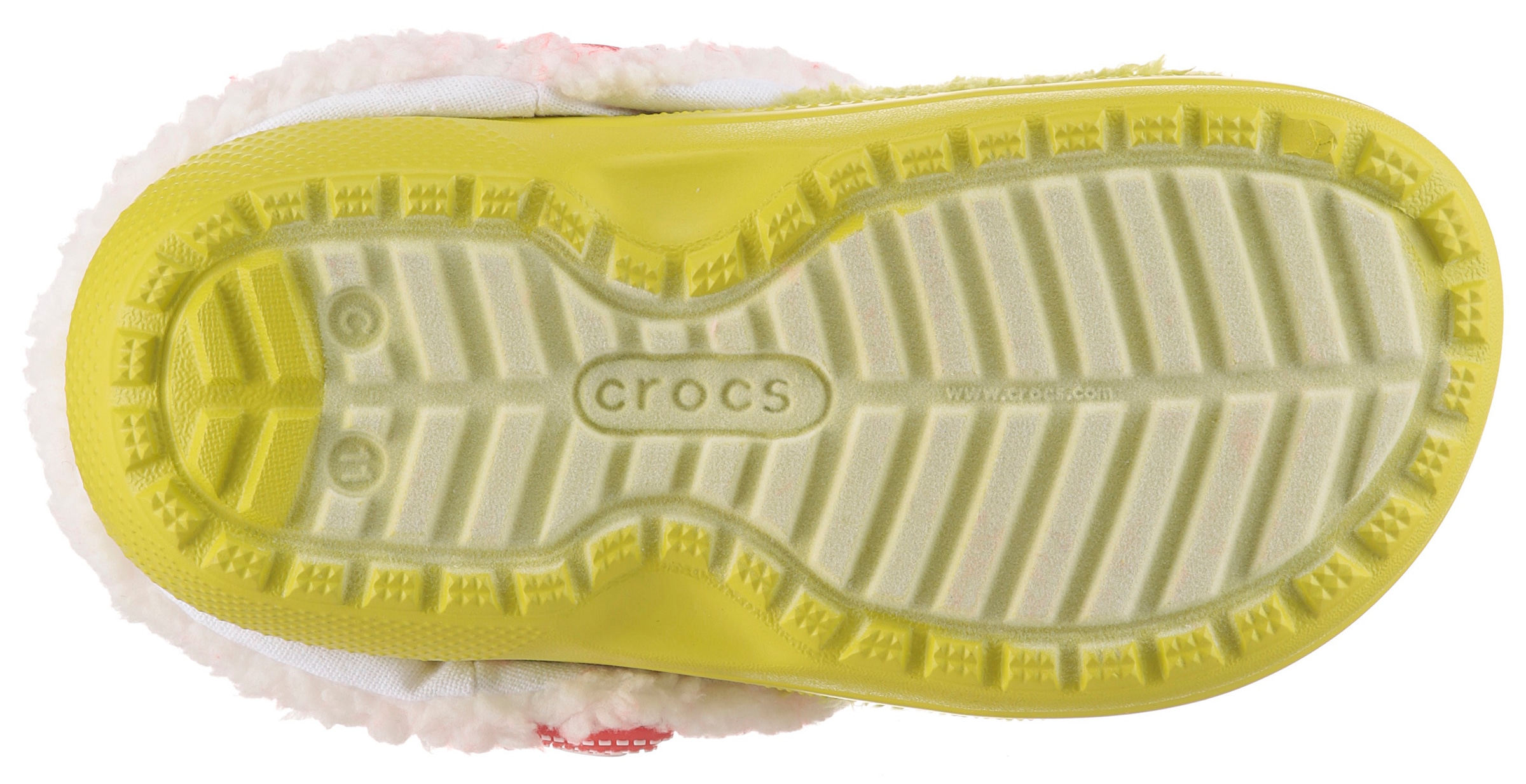 Crocs Clog »Kid's The Grinch Classic Lined Clog«  Hausschuh, Weihnachtsschuh mit Grinch Motiv