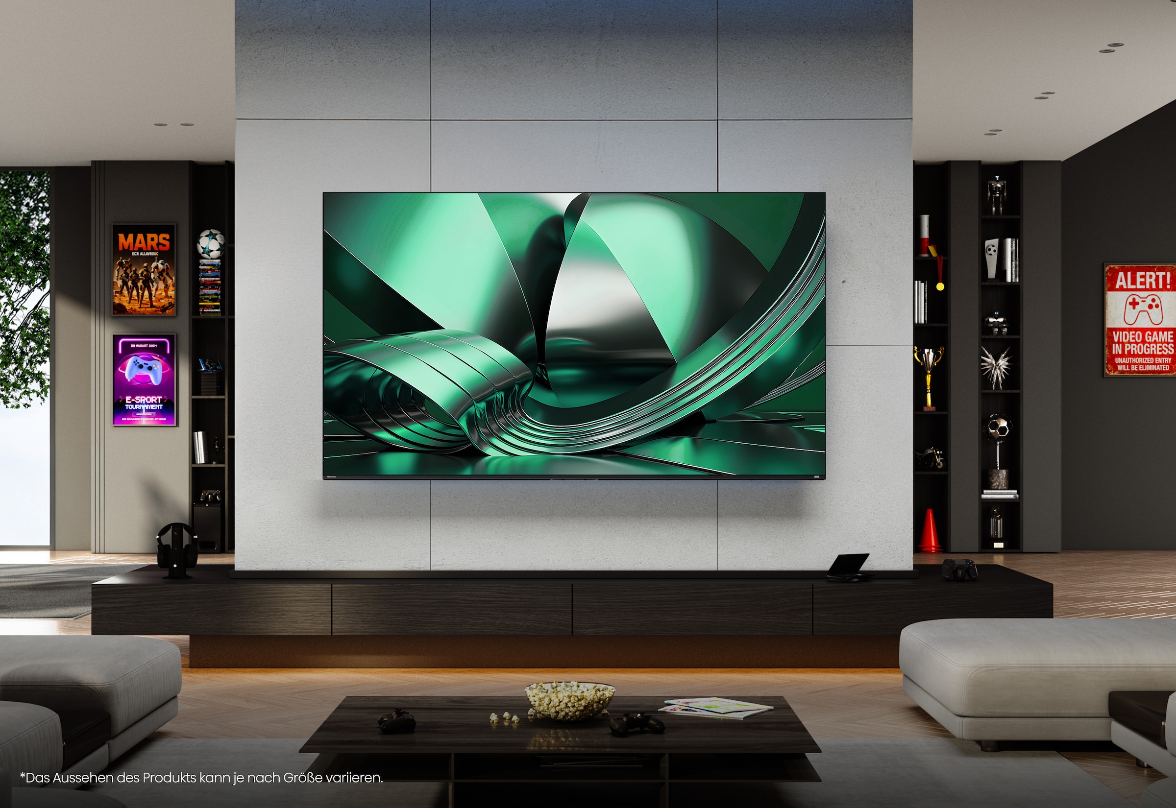 Hisense QLED-Fernseher »75U7DSE« 189 cm/75 ″ Smart-TV