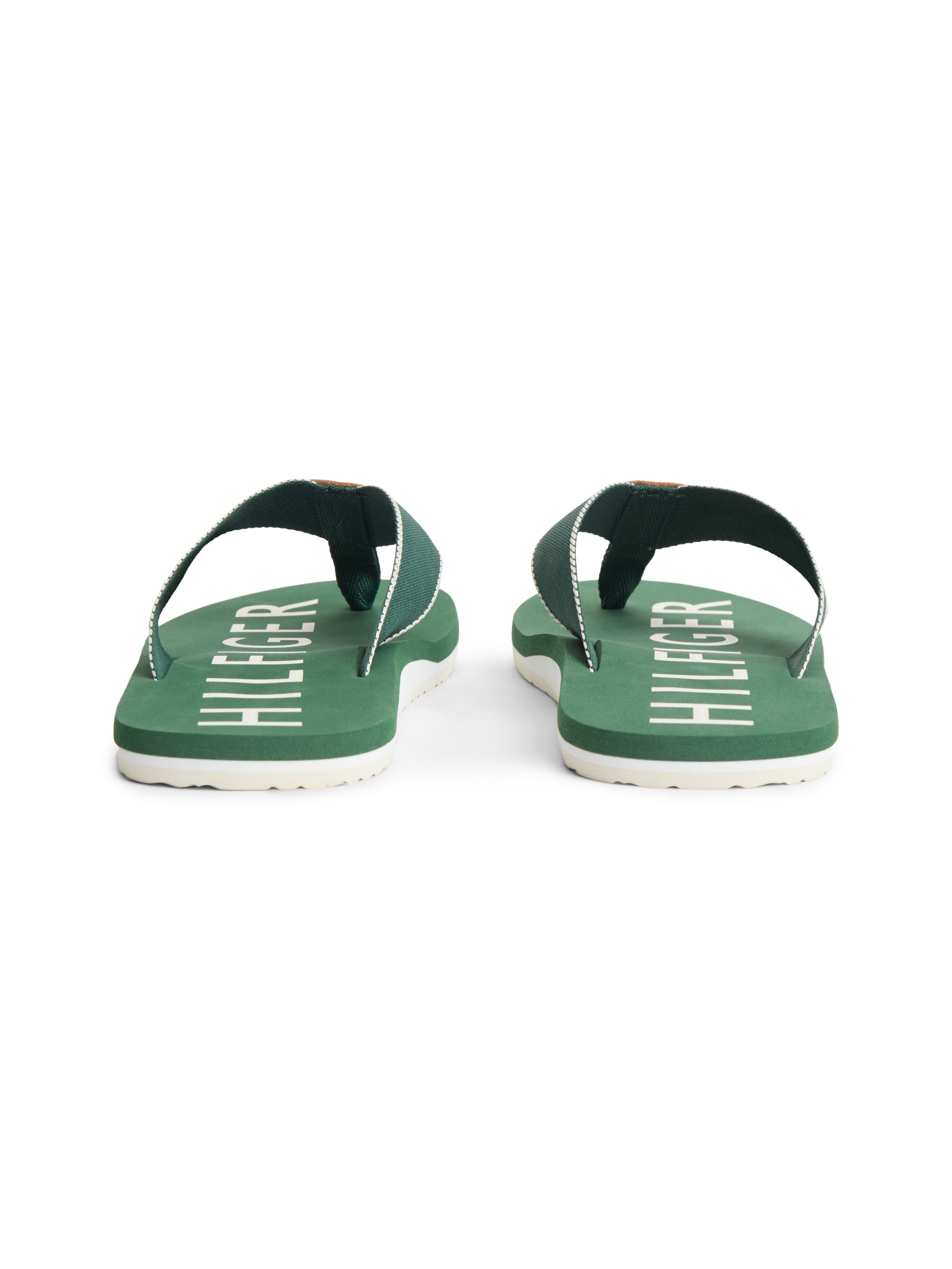 Tommy Hilfiger Zehentrenner »SPORTY HILFIGER BEACH SANDAL«  Sommerschuh, Strandschuh mit Kontrastbesätzen