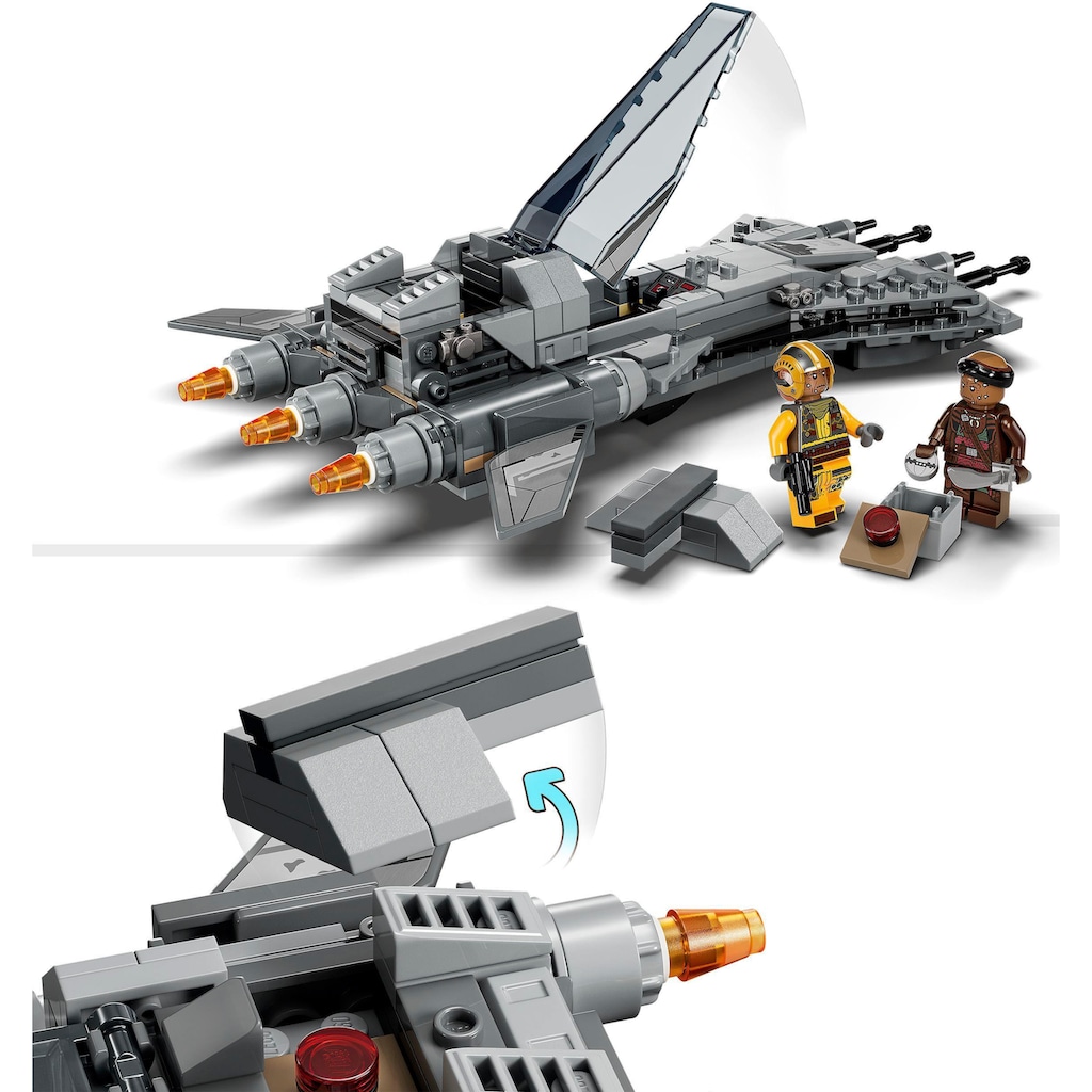 LEGO® Konstruktionsspielsteine »Snubfighter der Piraten (75346), LEGO® Star Wars™«, (285 St.)