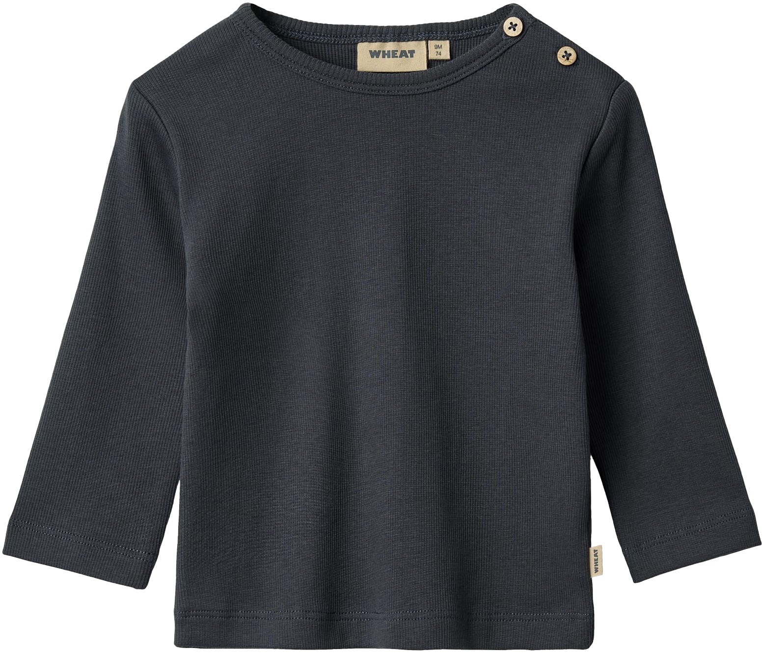 WHEAT Langarmshirt »Rib T-Shirt L/S Milo«