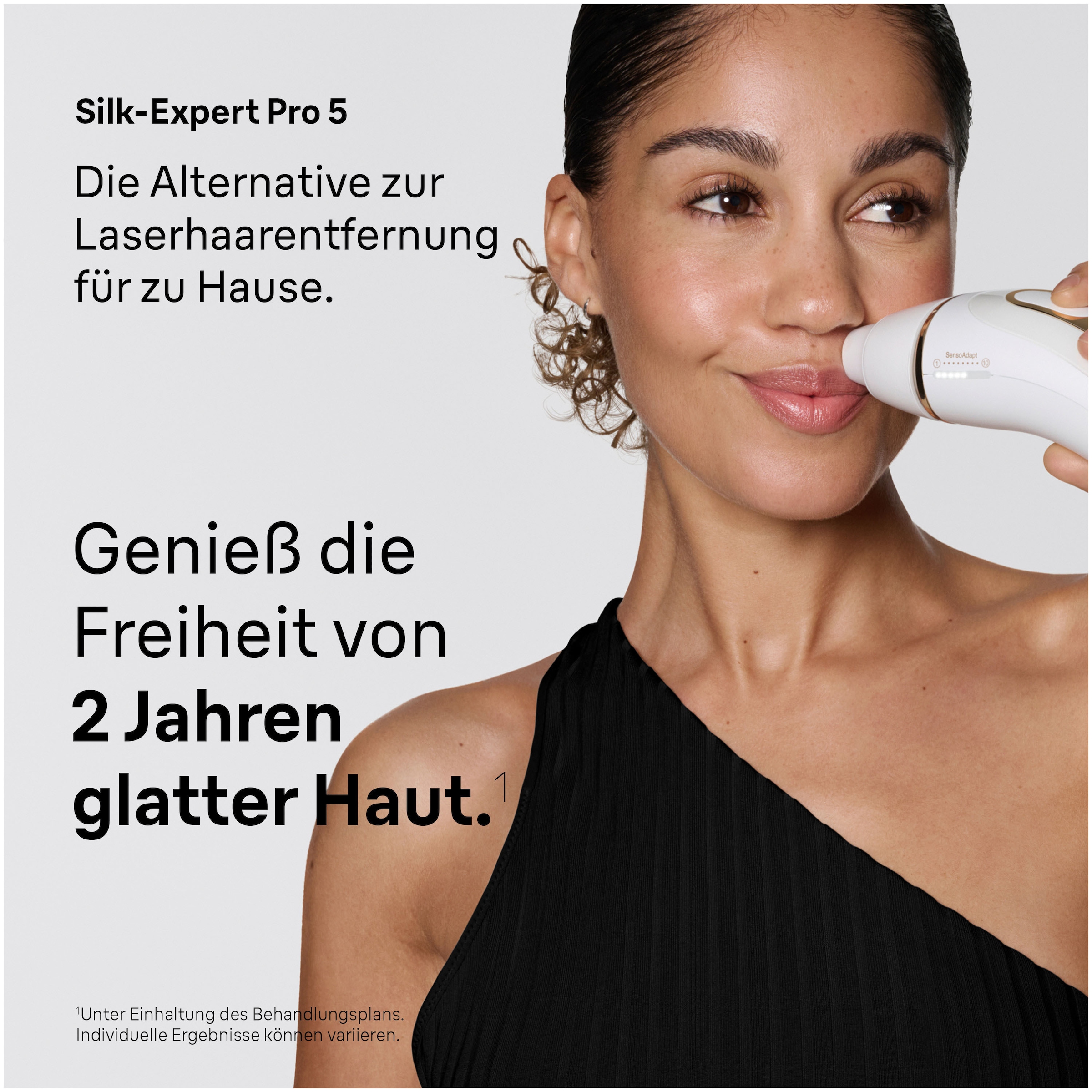 Braun IPL-Haarentferner »Silk-expert Pro 5 PL5221« 400 000 Lichtimpulse Dauerhafte Haarreduktion, mit Tasche, Venus-Rasierer, 2 Aufsätze