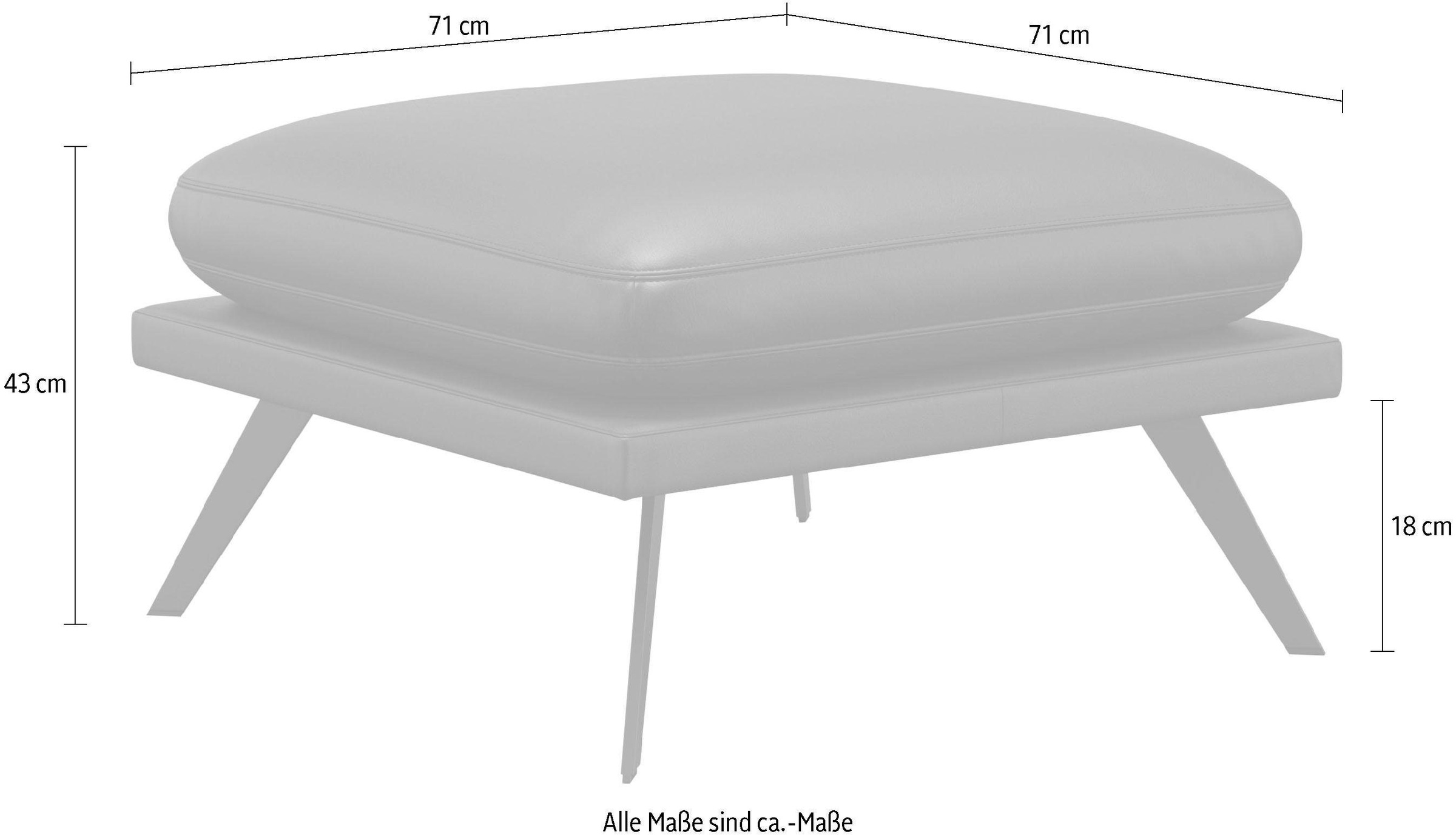 machalke® Hocker »butterfly«