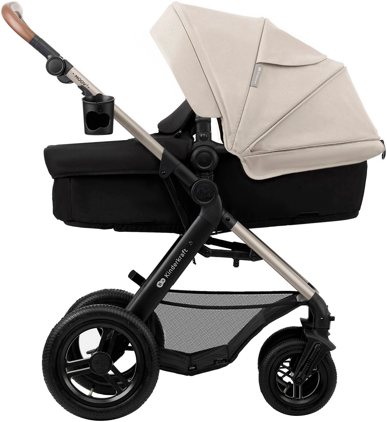 Kinderkraft Kombi-Kinderwagen »MOOV 2 Air 3IN1«, 27 kg, mit Luftreifen