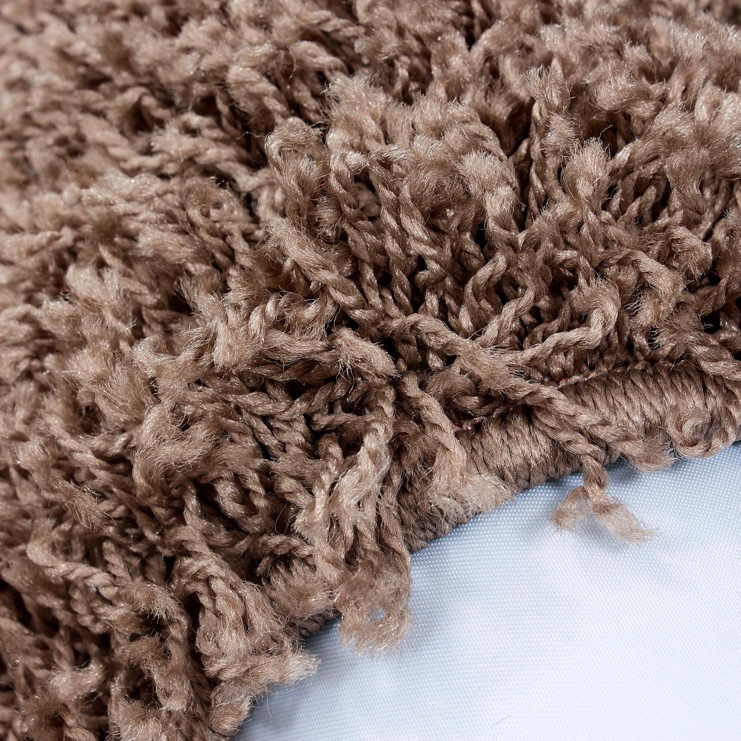Ayyildiz Teppiche Hochflor-Teppich »Life Shaggy 1500«, rund, 30 mm Höhe, auch in rechteckig, Wohnzimmer, Langflor, große Farbauswahl